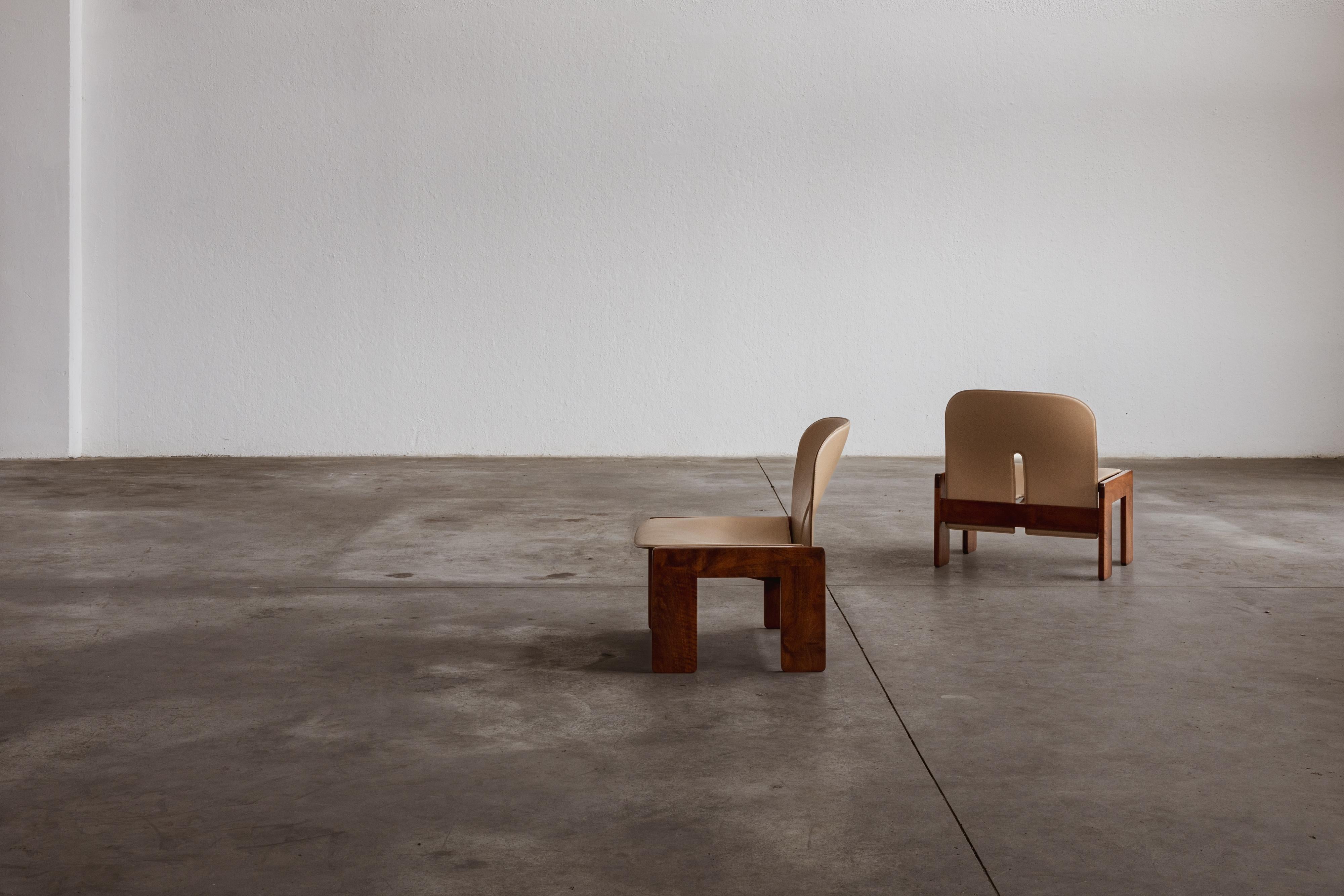 Fauteuils « 925 » de Afra & Tobia Scarpa pour Cassina, 1966, lot de 2 en vente 5