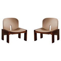 Afra & Tobia Scarpa "925" Easy Chairs for Cassina, 1966, Set of 2