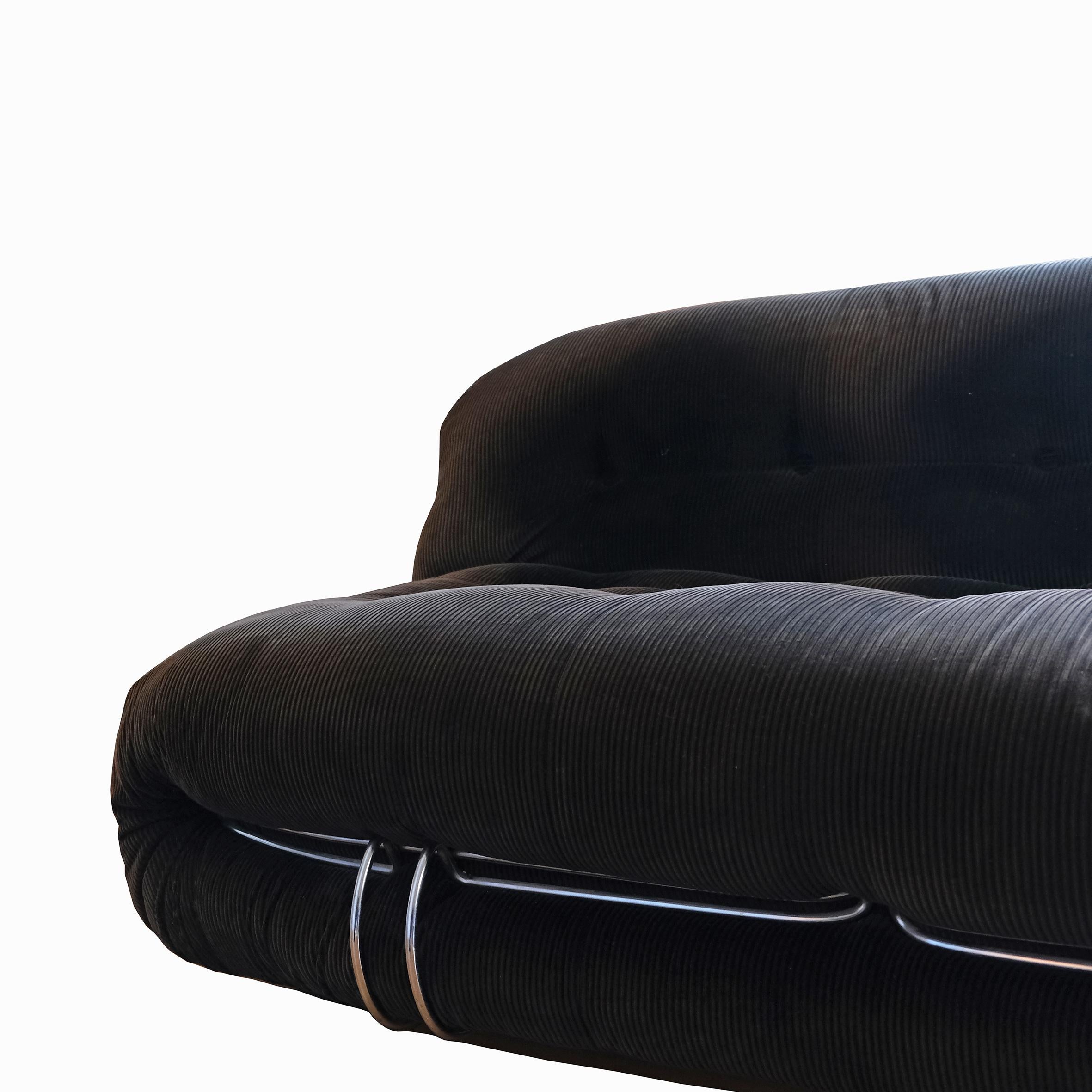 Italian Afra & Tobia Scarpa, A large sofa, 