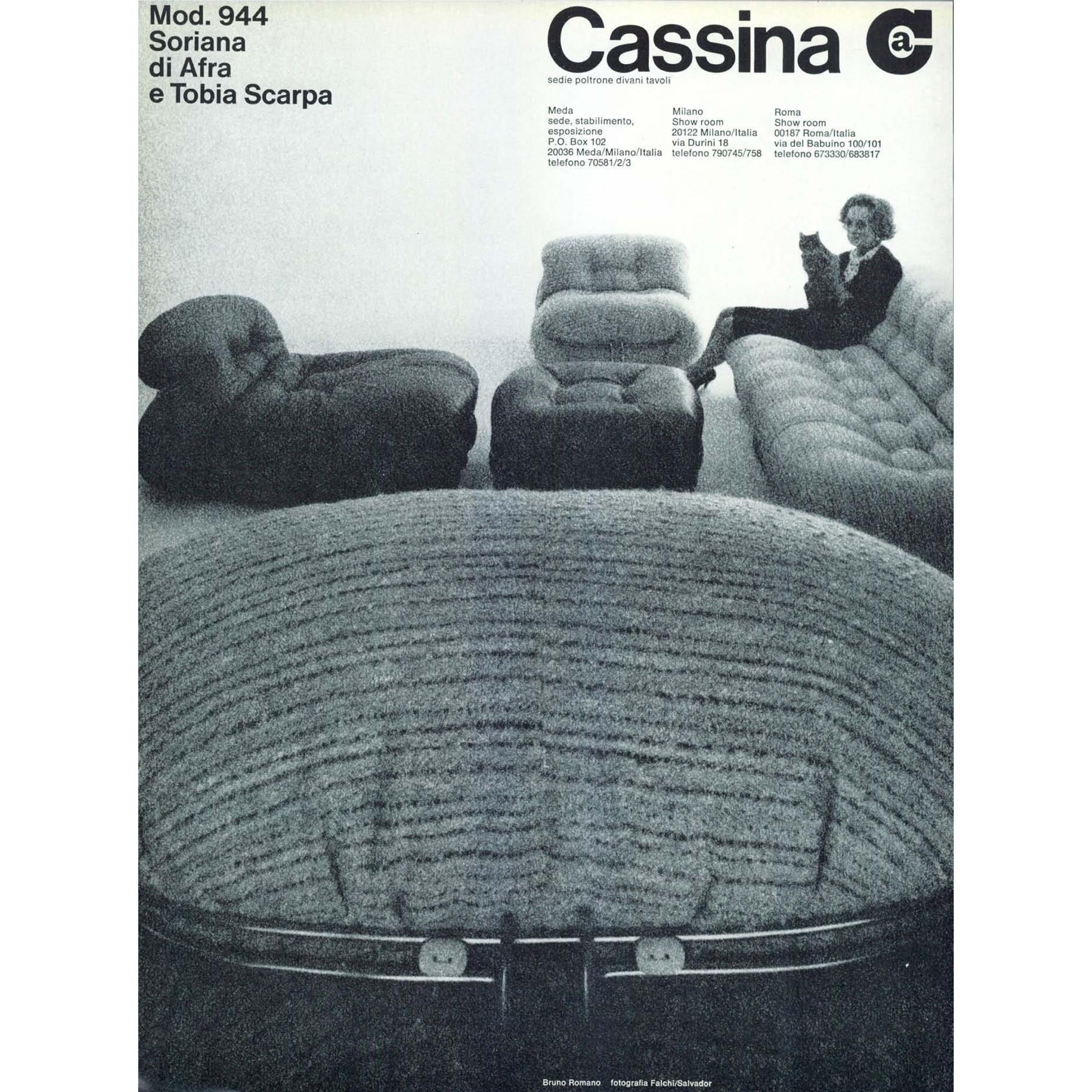 Afra & Tobia Scarpa, A Soriana Sofa, 1970s, Cassina 6