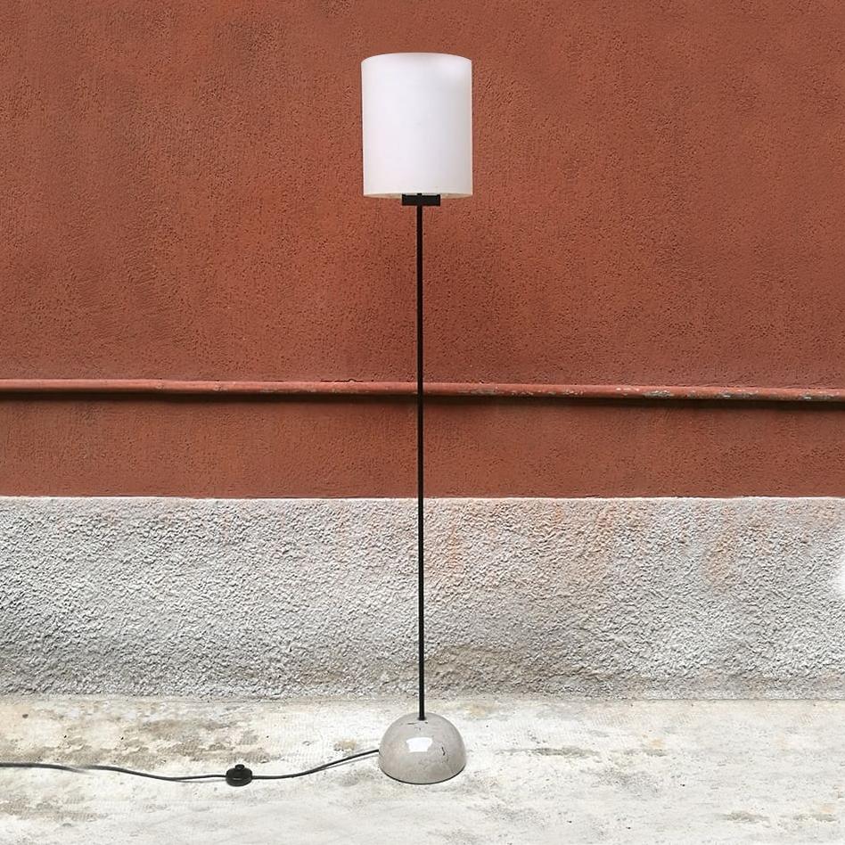 Mid-Century Modern Italian Abate floor lamp by Afra & Tobia Scarpa for Ibis, 1980s For Sale