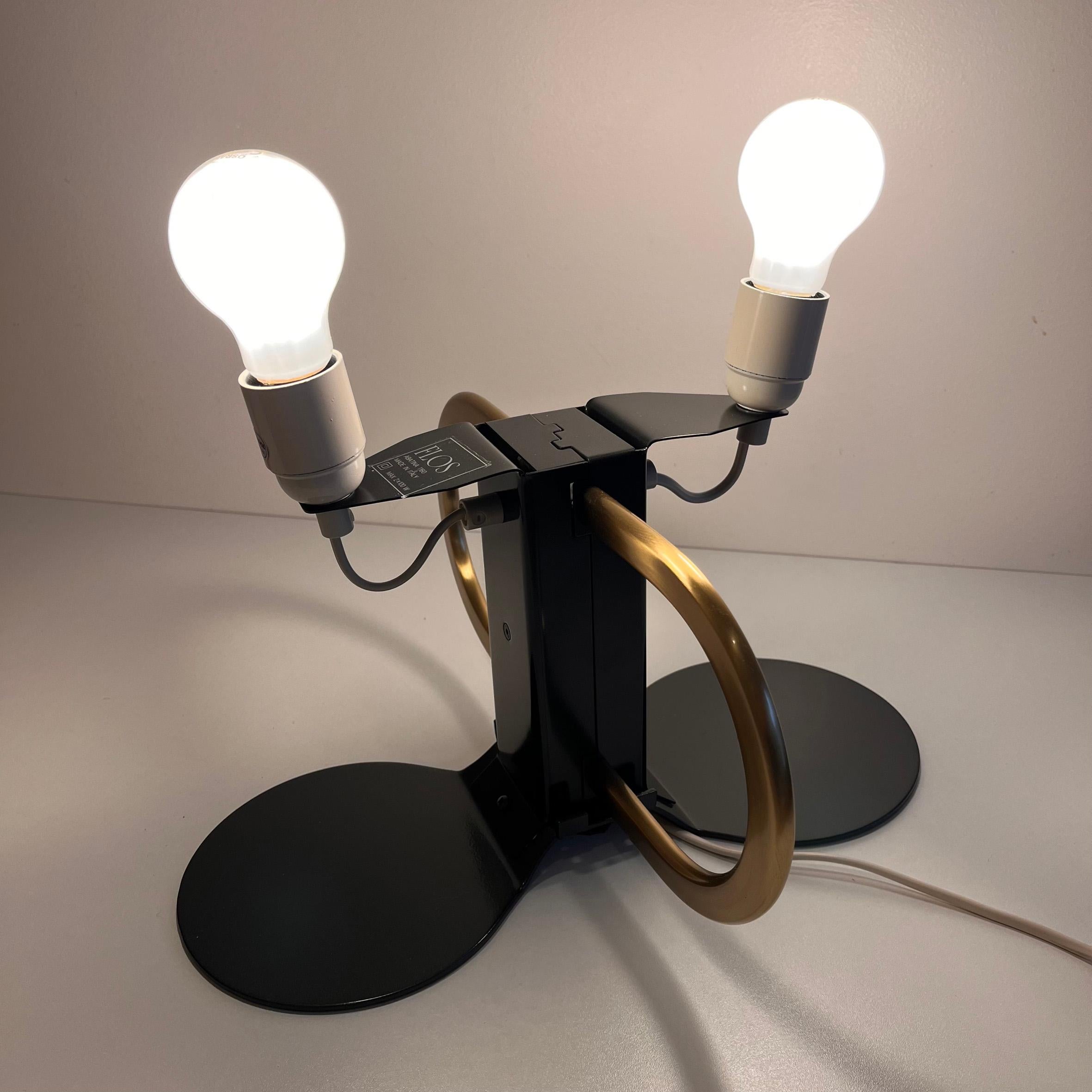 Afra & Tobia Scarpa, Abatina, Table Lamp, Flos, 1981 In Excellent Condition For Sale In Paris, FR