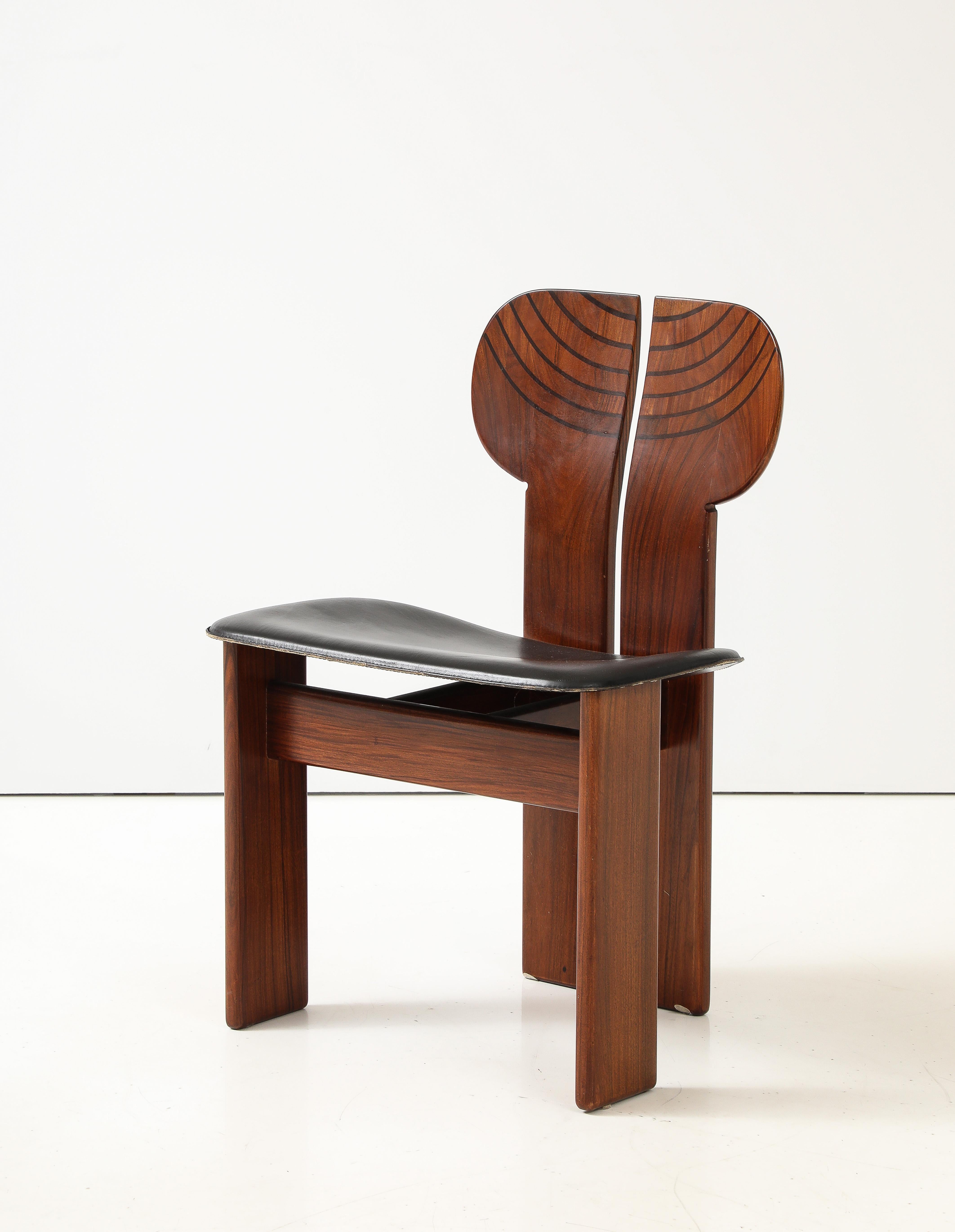 Mid-Century Modern Afra & Tobia Scarpa Africa Chair for Maxalto For Sale