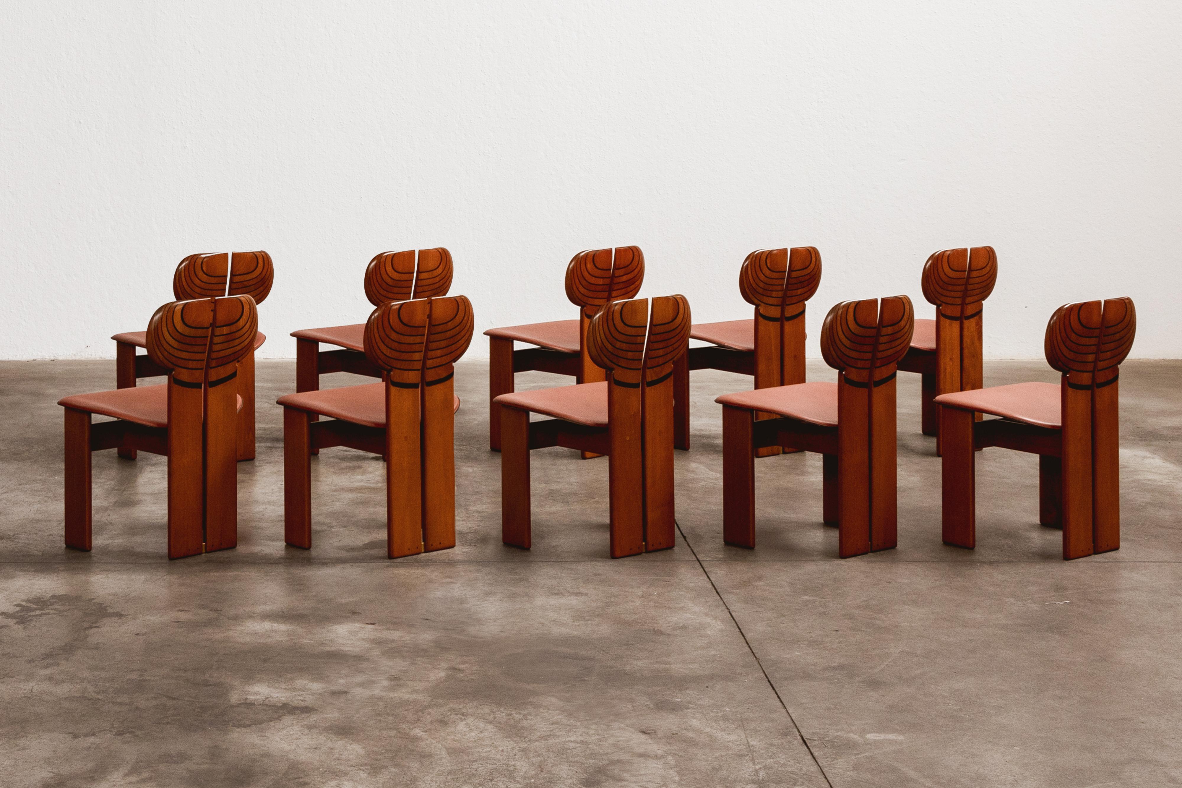 Fin du 20e siècle Chaises Afra & Tobia Scarpa 