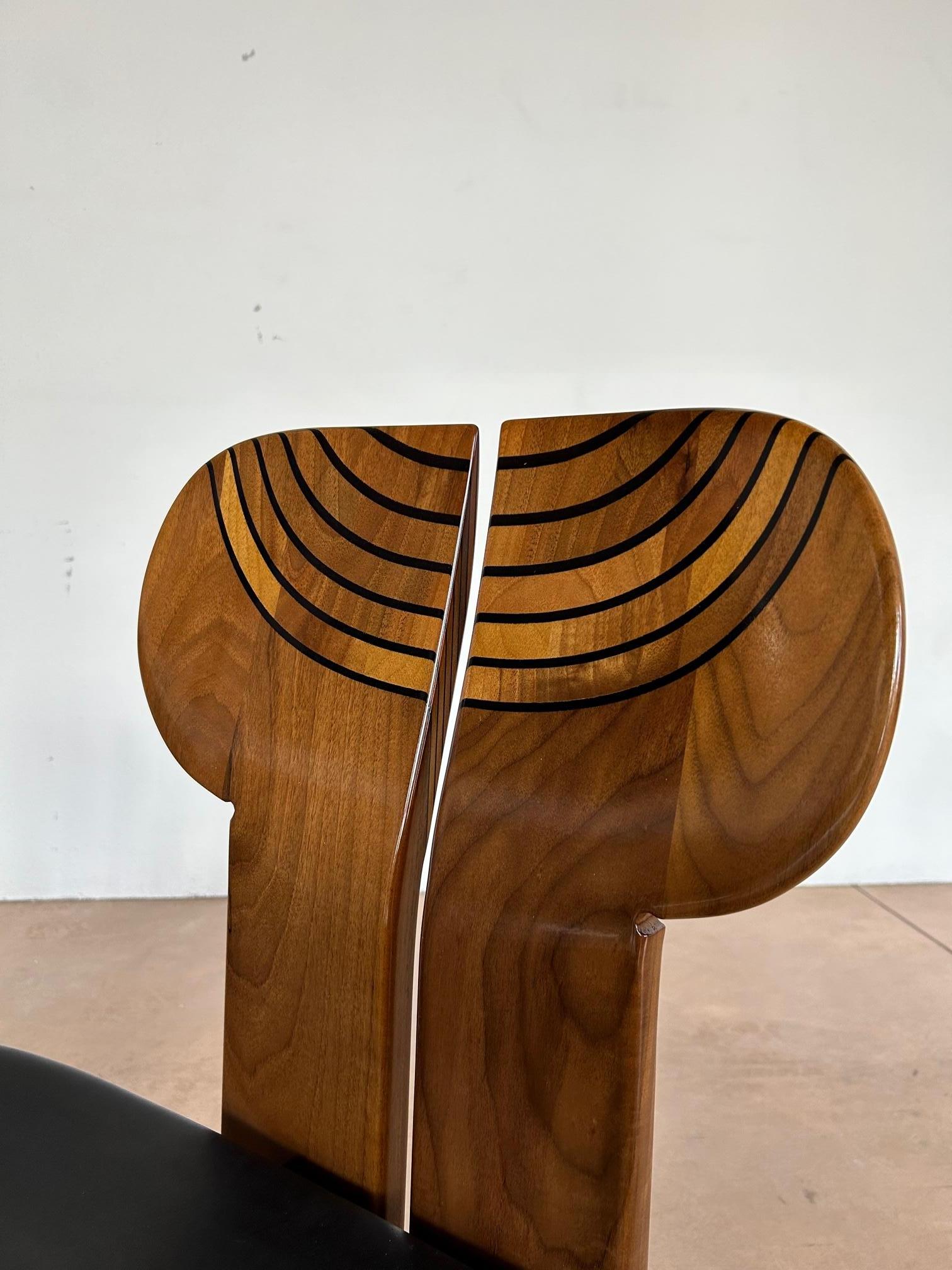 Mid-Century moderno Sedie Afra & Tobia Scarpa Africa