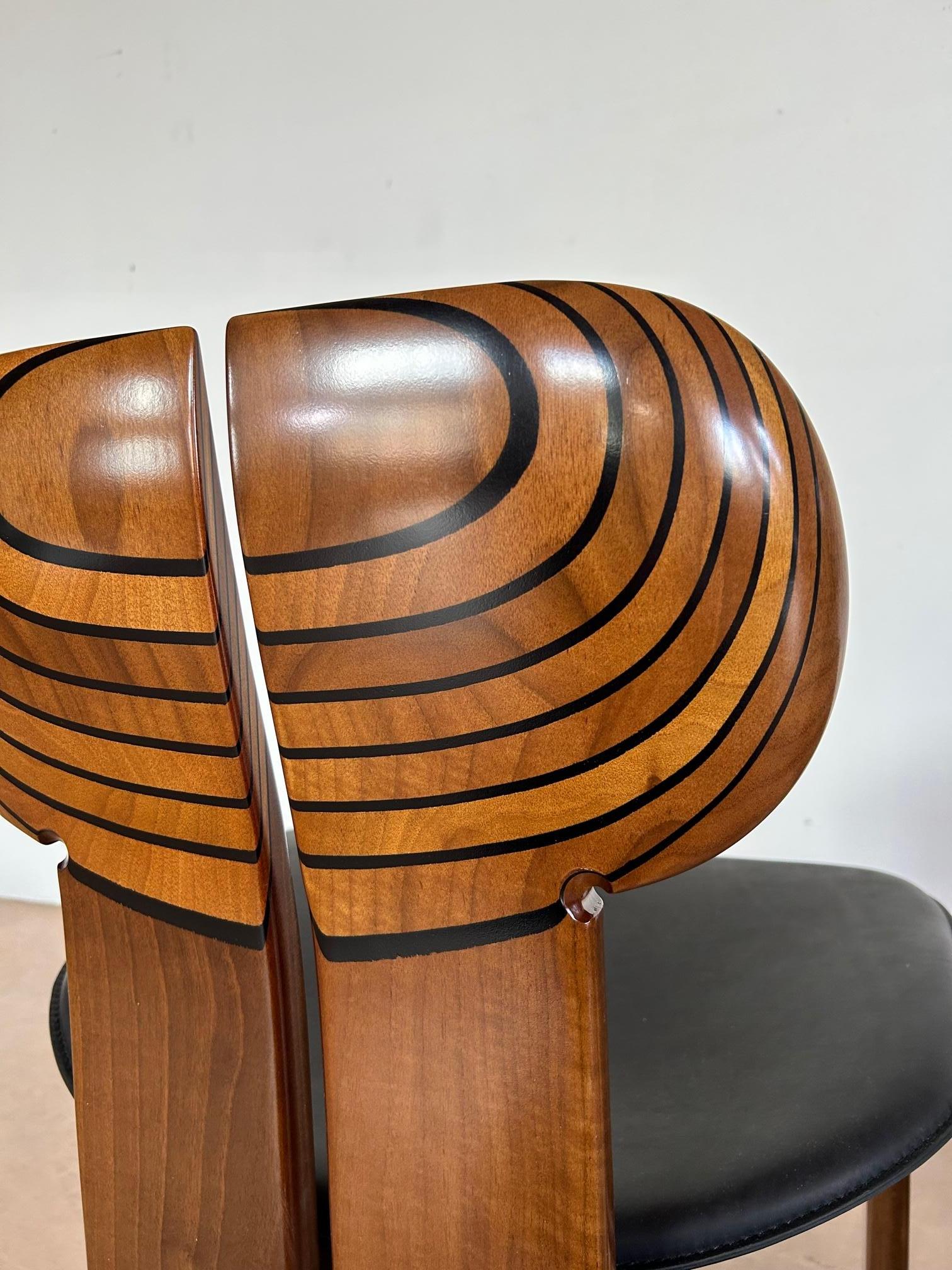 Fine XX secolo Sedie Afra & Tobia Scarpa Africa