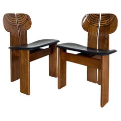 Afra & Tobia Scarpa Africa Chairs 