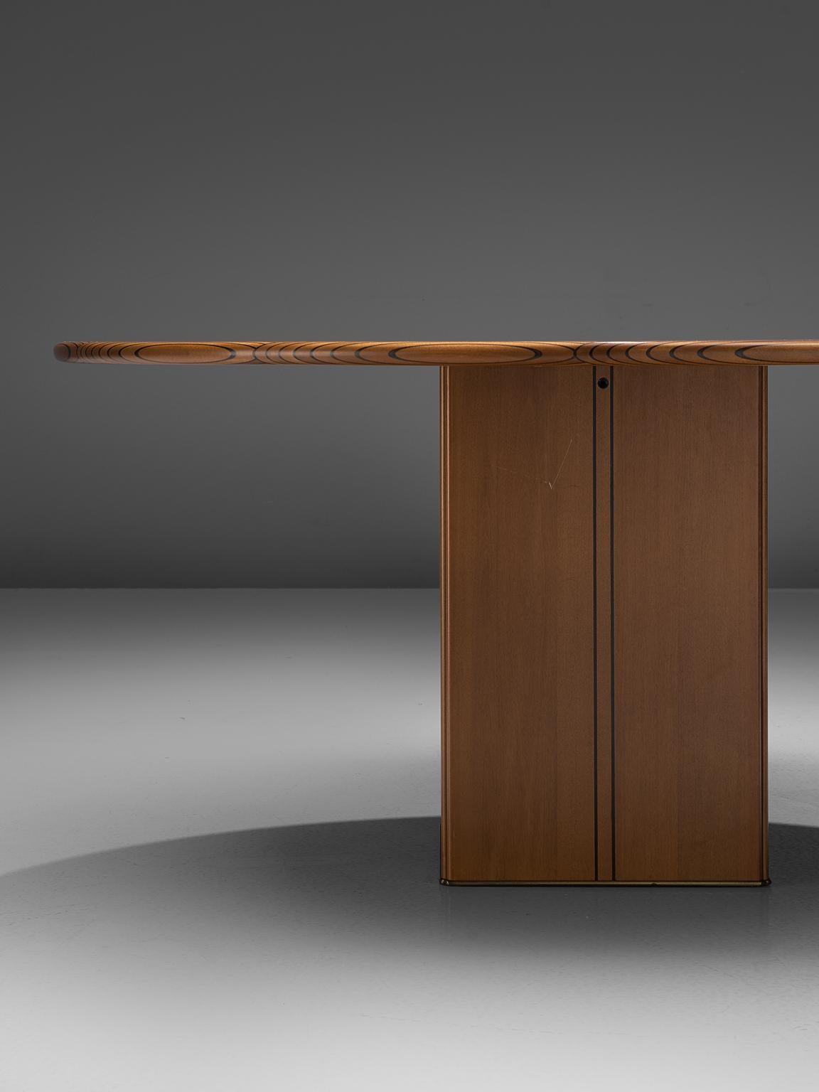 Mid-Century Modern Afra & Tobia Scarpa 'Africa' Dining Table