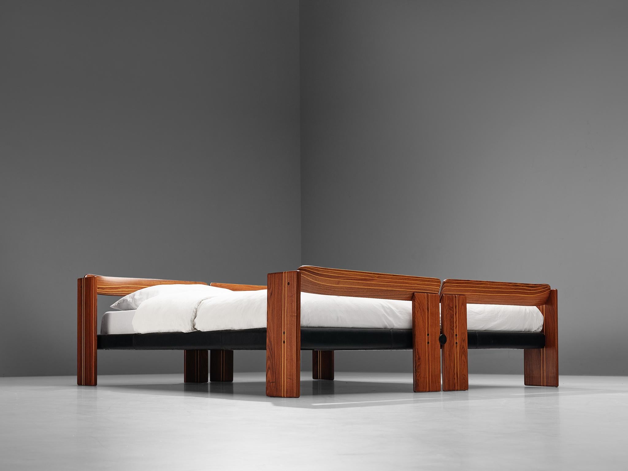 Afra & Tobia Scarpa 'Artona' Bed with Nightstands  5