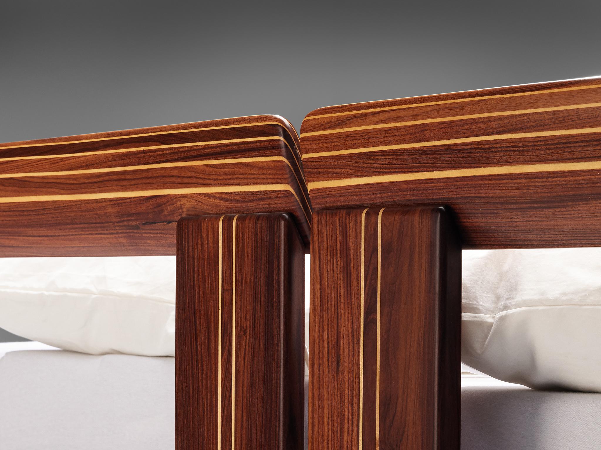 Afra & Tobia Scarpa 'Artona' Bed with Nightstands  11