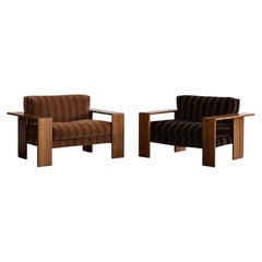 Chaises « Artona » d'Afra & Tobia Scarpa pour Maxalto, Italie, 1975, lot de 2
