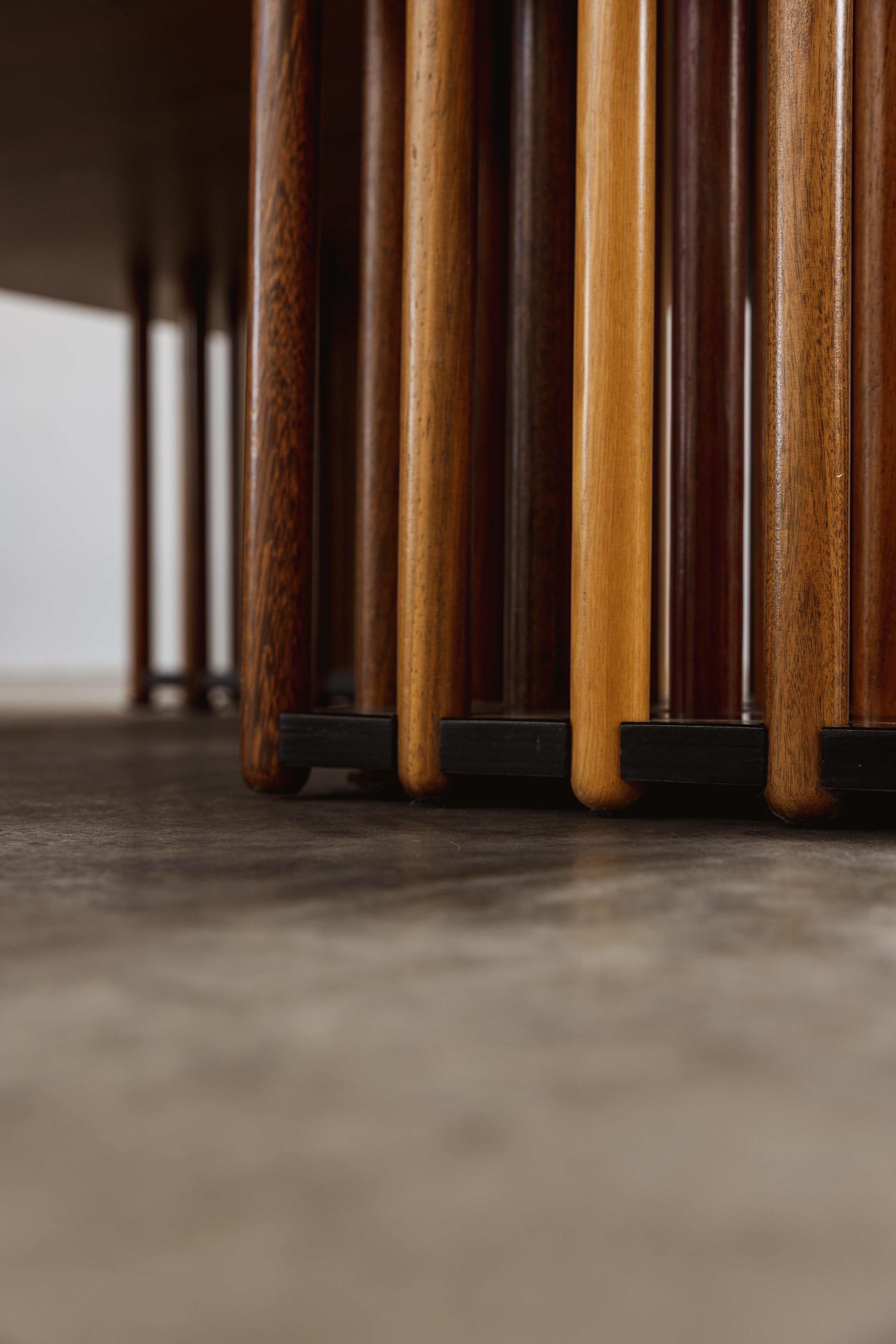 Table basse « Artona » d'Afra & Tobia Scarpa pour Maxalto, 1977 en vente 2