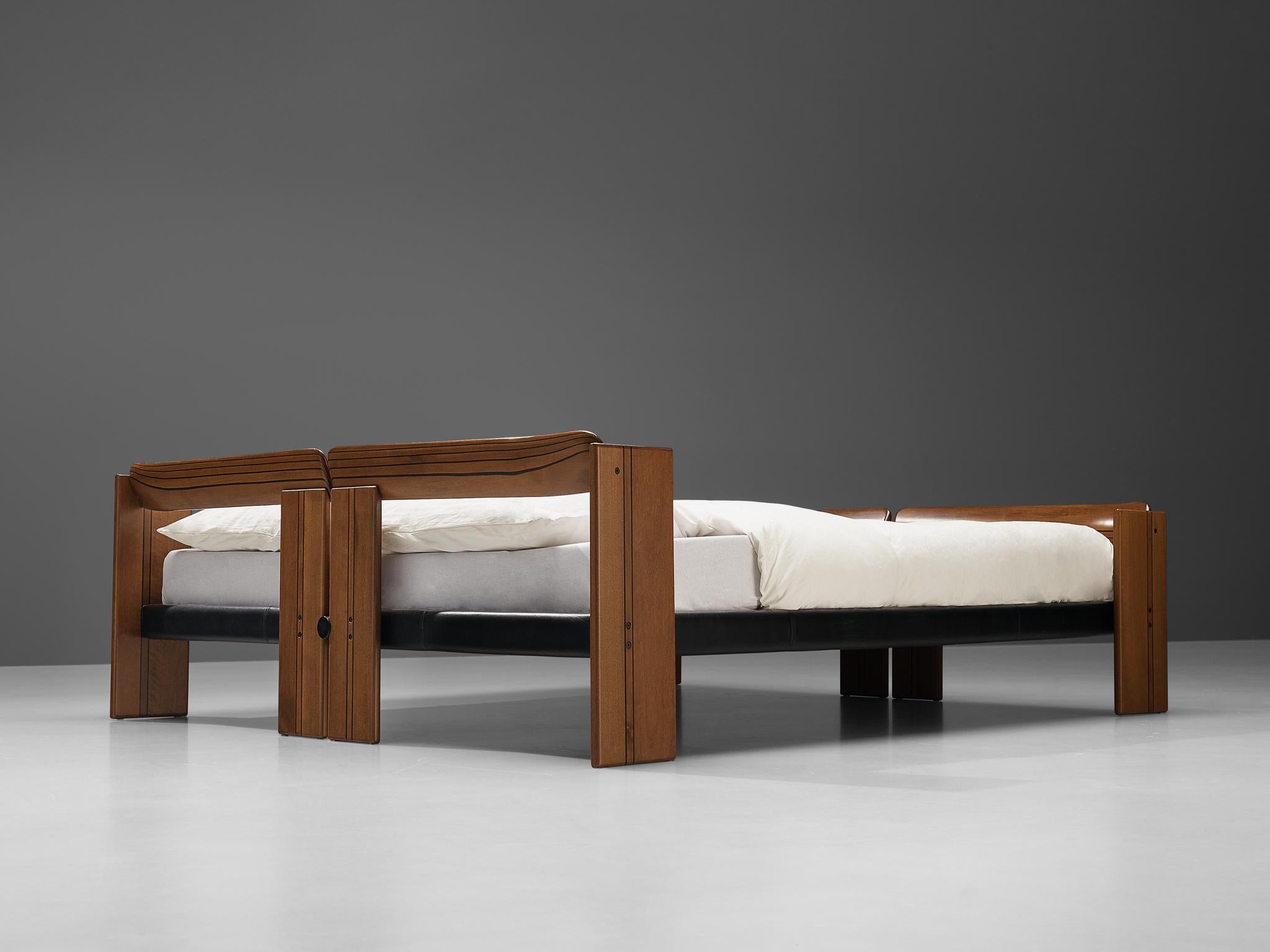 Afra & Tobia Scarpa 'Artona' Double Bed with Nightstands 1