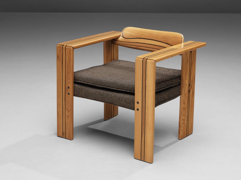Afra & Tobia Scarpa 'Artona' Lounge Chairs in Walnut For Sale 5