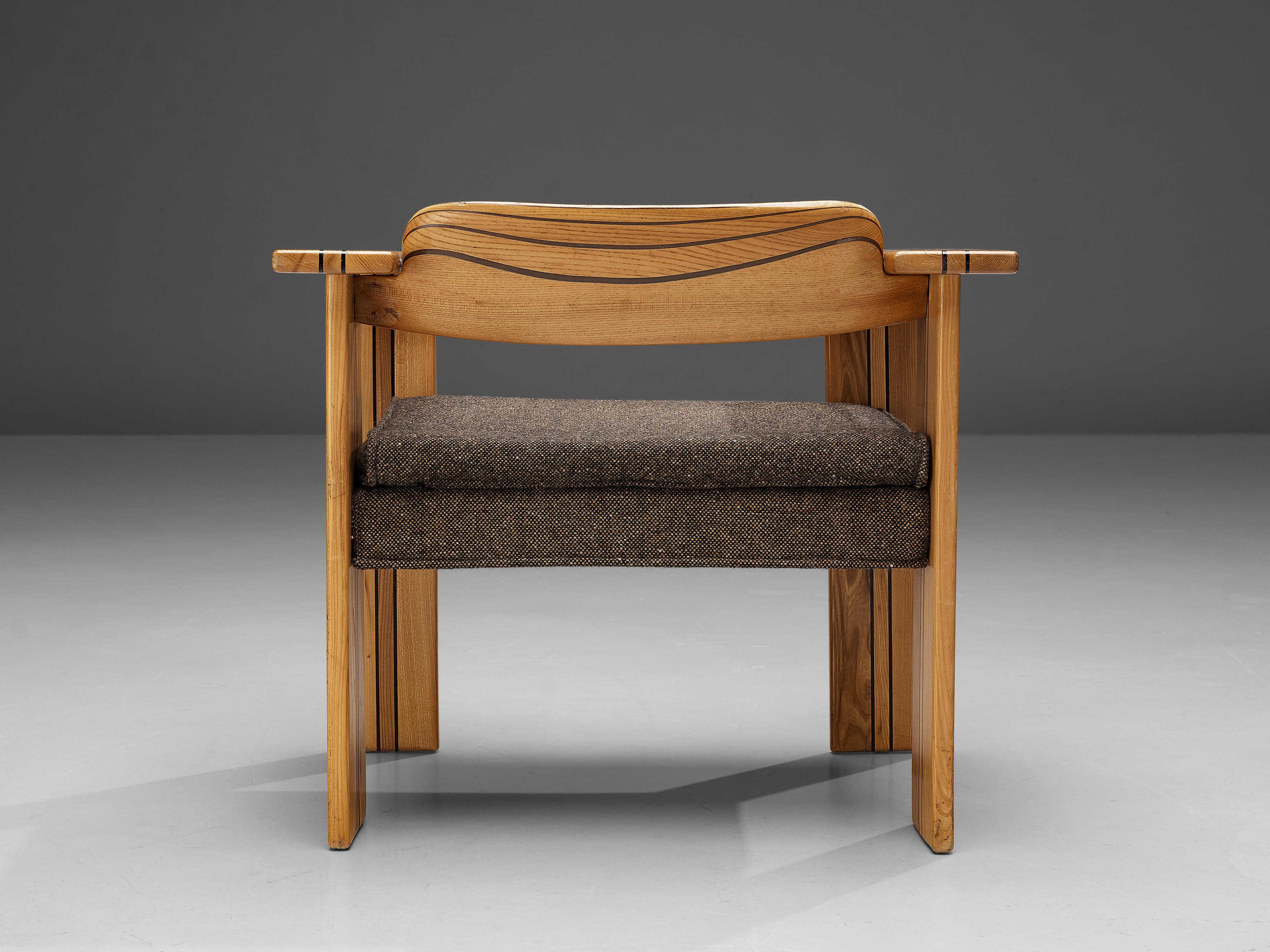 Afra & Tobia Scarpa 'Artona' Lounge Chairs in Walnut 7