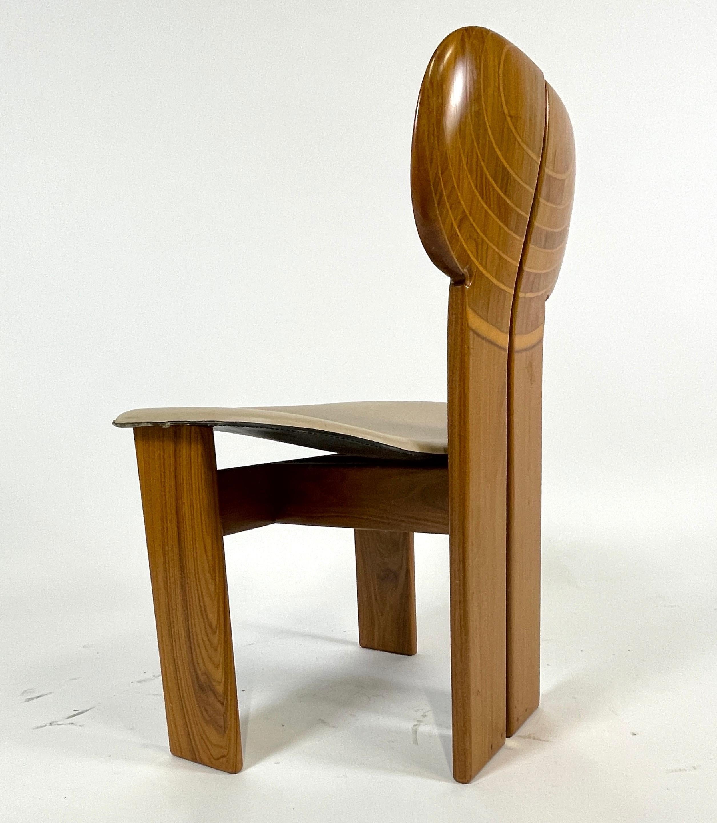 Afra & Tobia Scarpa Artona Series 'Africa' Chairs Produced, Maxalto 4 Available 3