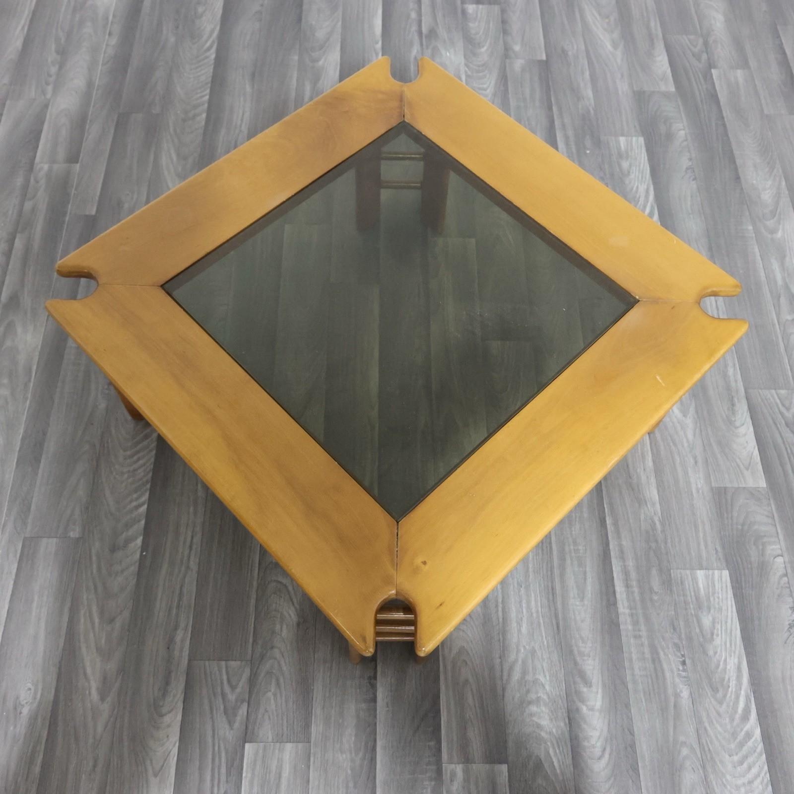 Afra & Tobia Scarpa Attr. Tavolo basso da salotto Design Anni '60 Mid-Century im Angebot 1