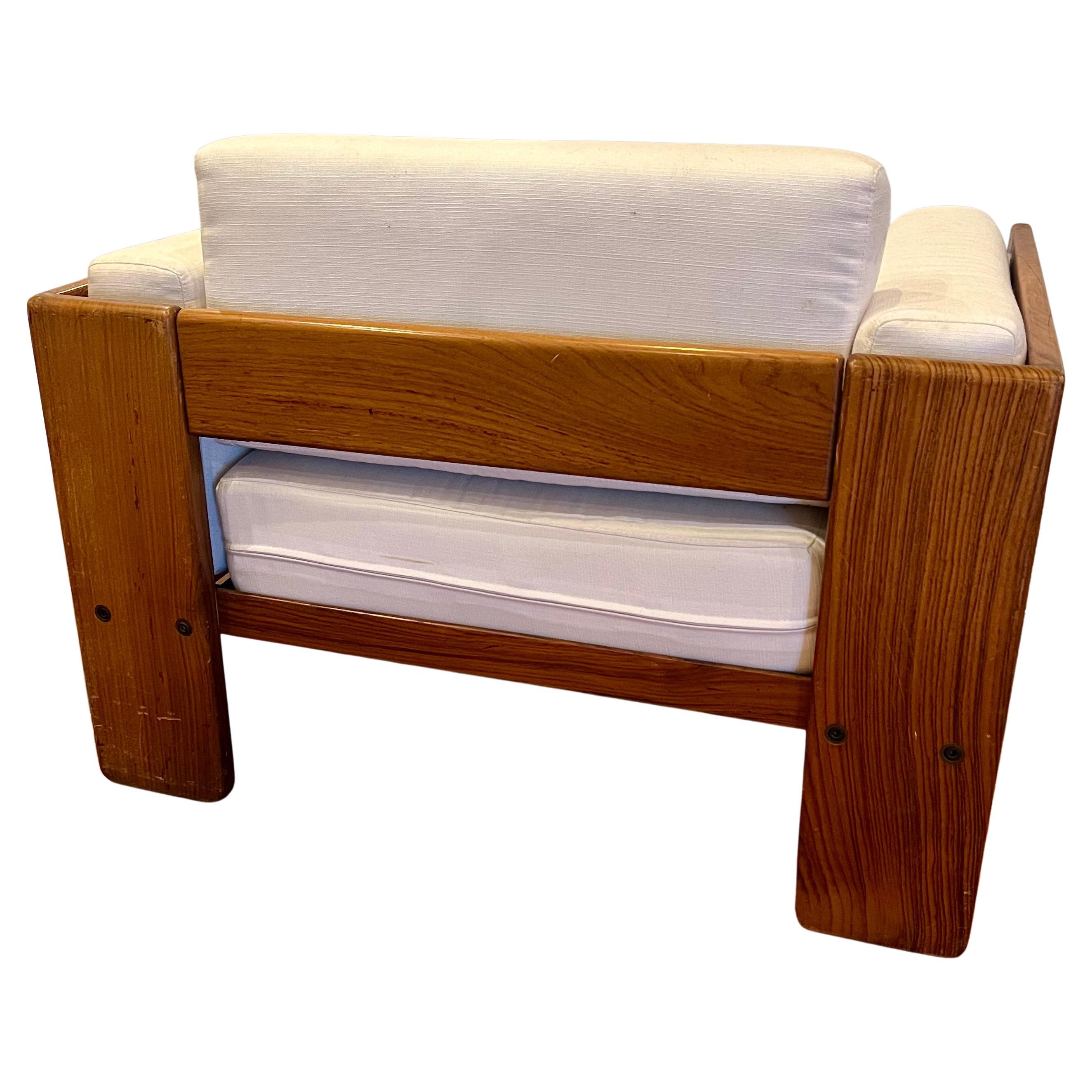 Italian Afra & Tobia Scarpa Bastiano Lounge Chair in Rosewood by Stendig Italy 1970s