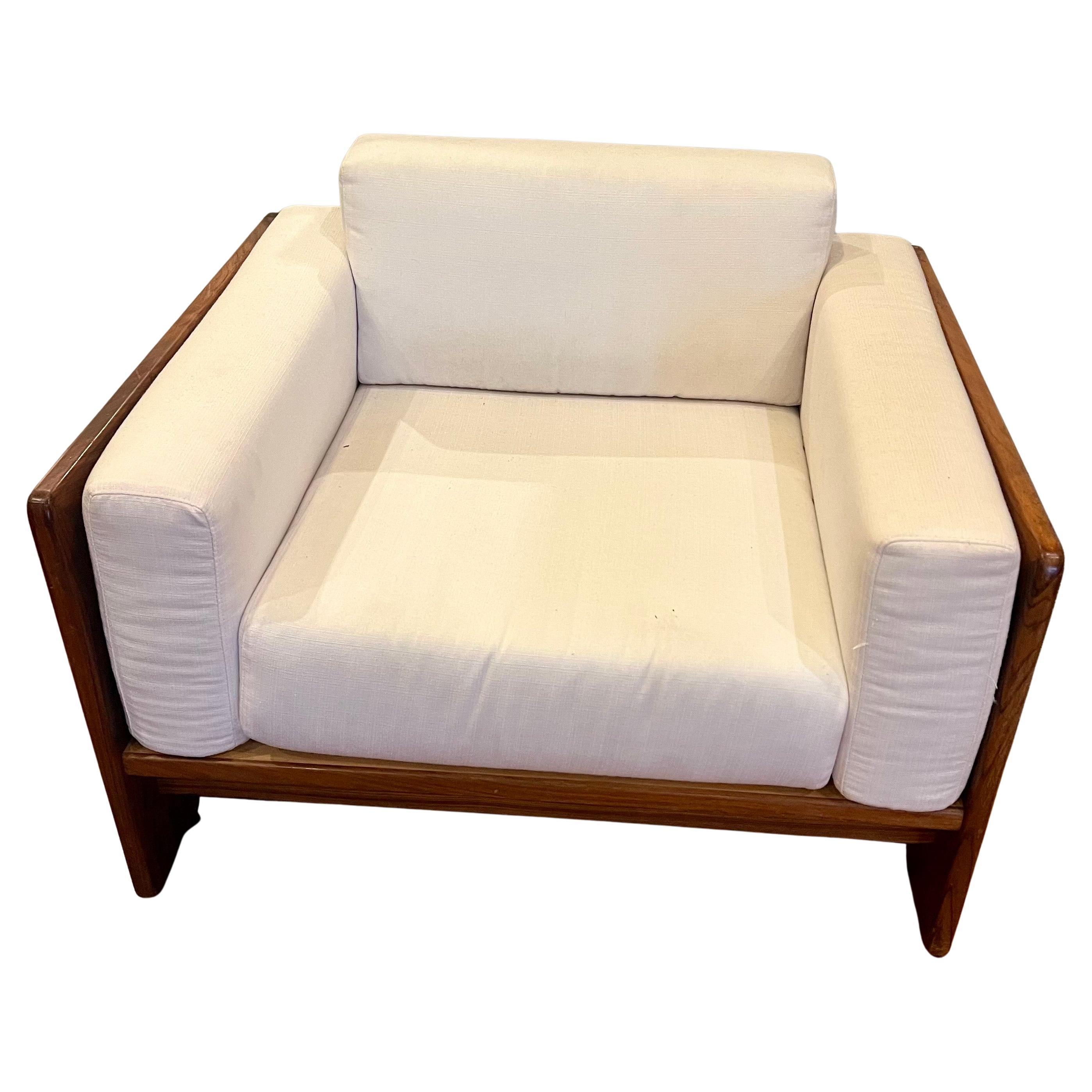 Afra & Tobia Scarpa Bastiano Lounge Chair in Rosewood by Stendig Italy 1970s In Good Condition In San Diego, CA