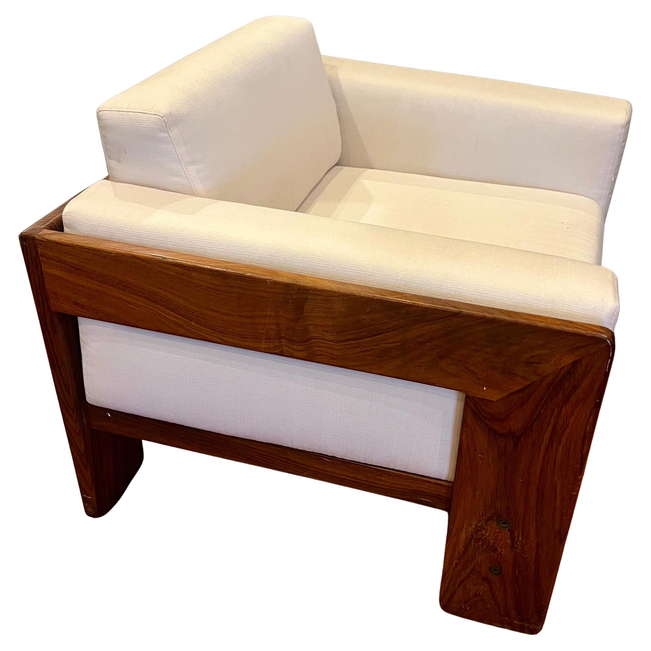 20th Century Afra & Tobia Scarpa Bastiano Lounge Chair in Rosewood by Stendig Italy 1970s
