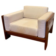 Afra & Tobia Scarpa Bastiano Lounge Chair in Rosewood by Stendig Italy 1970s