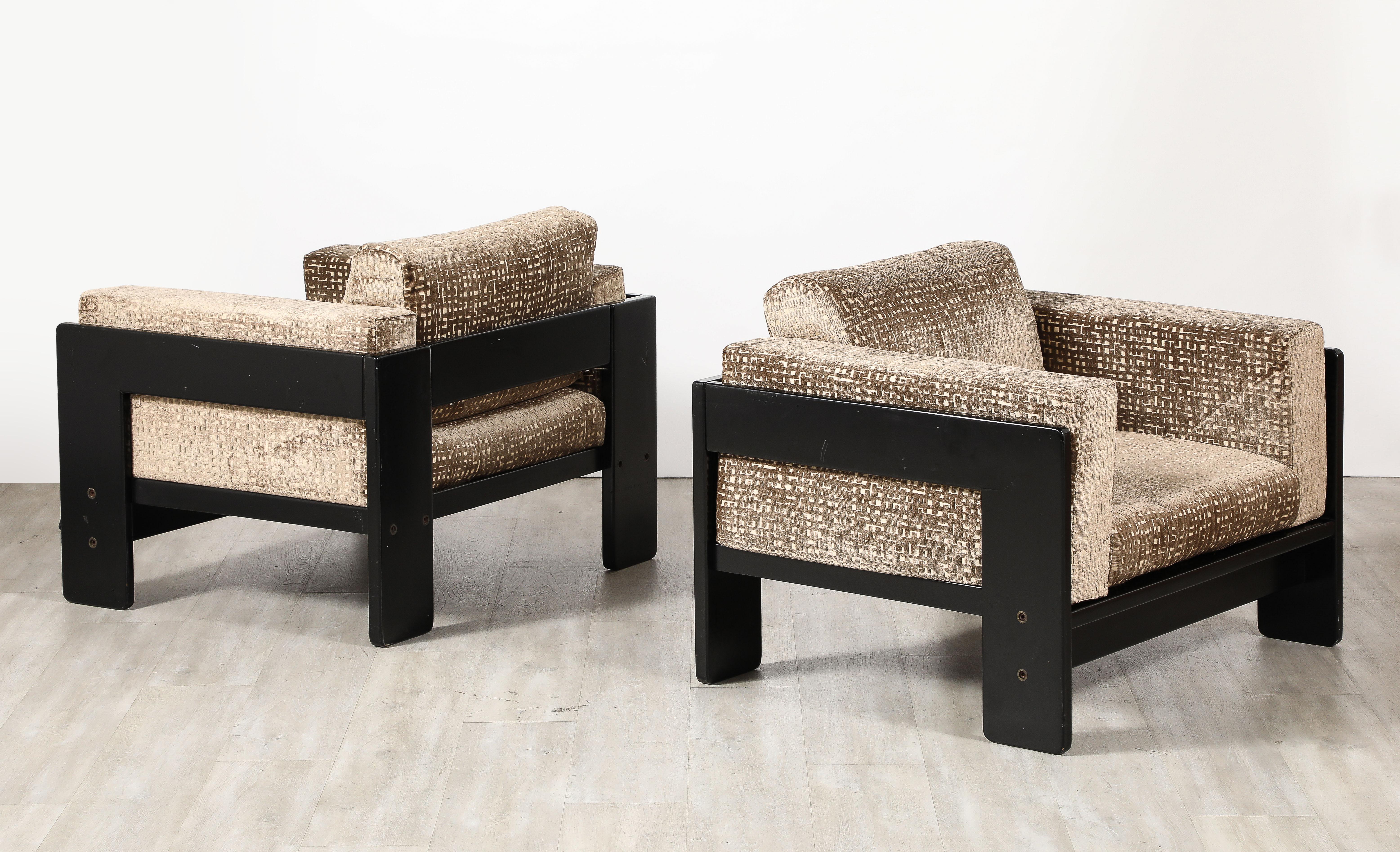 Coppia di sedie da salotto Afra & Tobia Scarpa Bastiano, di Gavina, Italia, 1960 in vendita 3