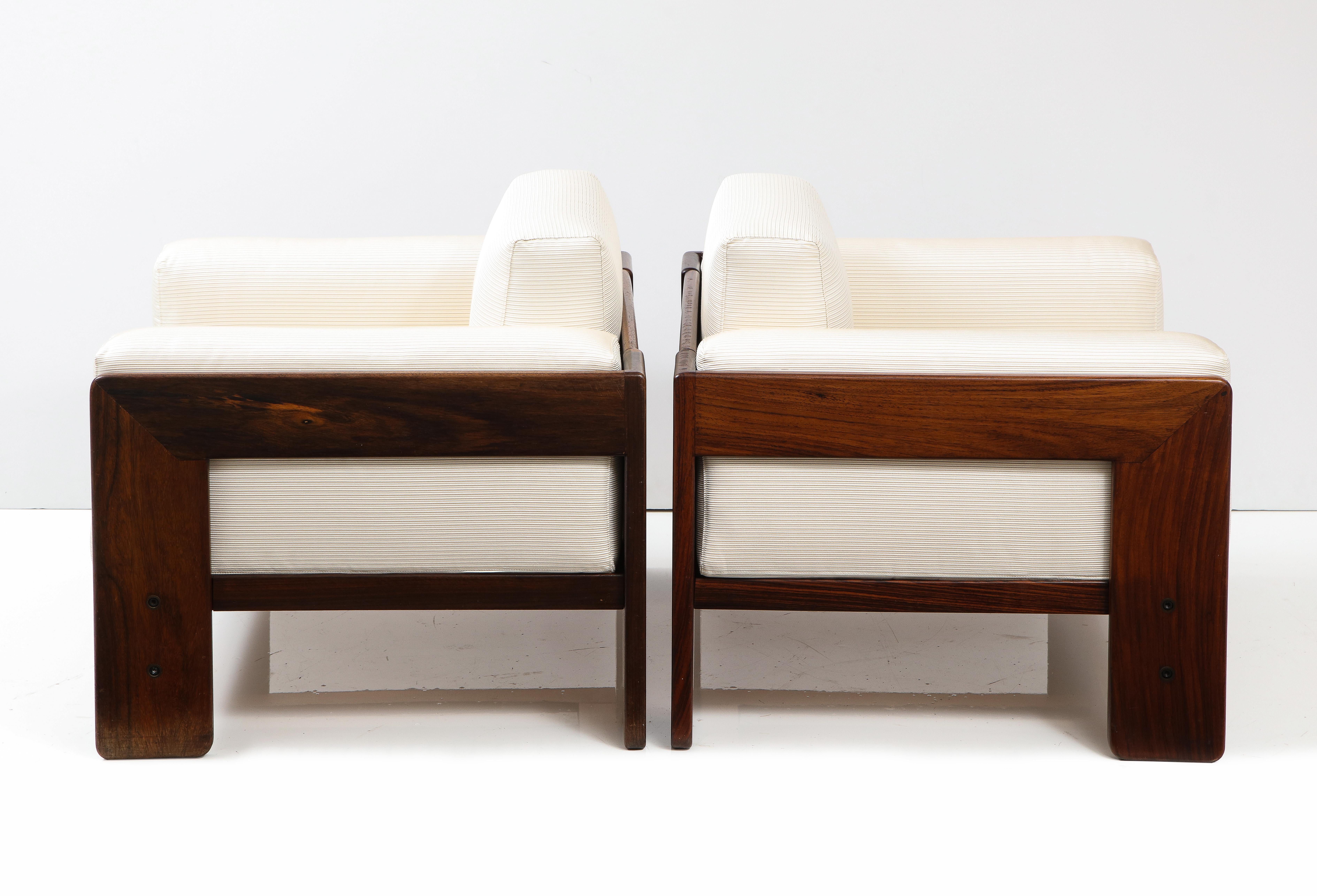 Afra & Tobia Scarpa Bastiano Pair of Lounge Chairs, by Gavina, Italy, 1960 1