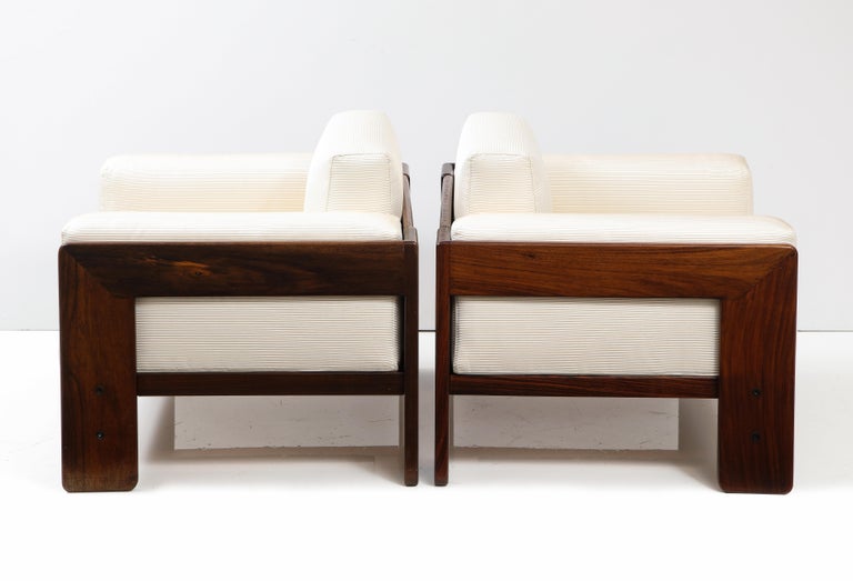 Afra & Tobia Scarpa Bastiano Pair of Lounge Chairs, by Gavina, Italy, 1960 For Sale 1