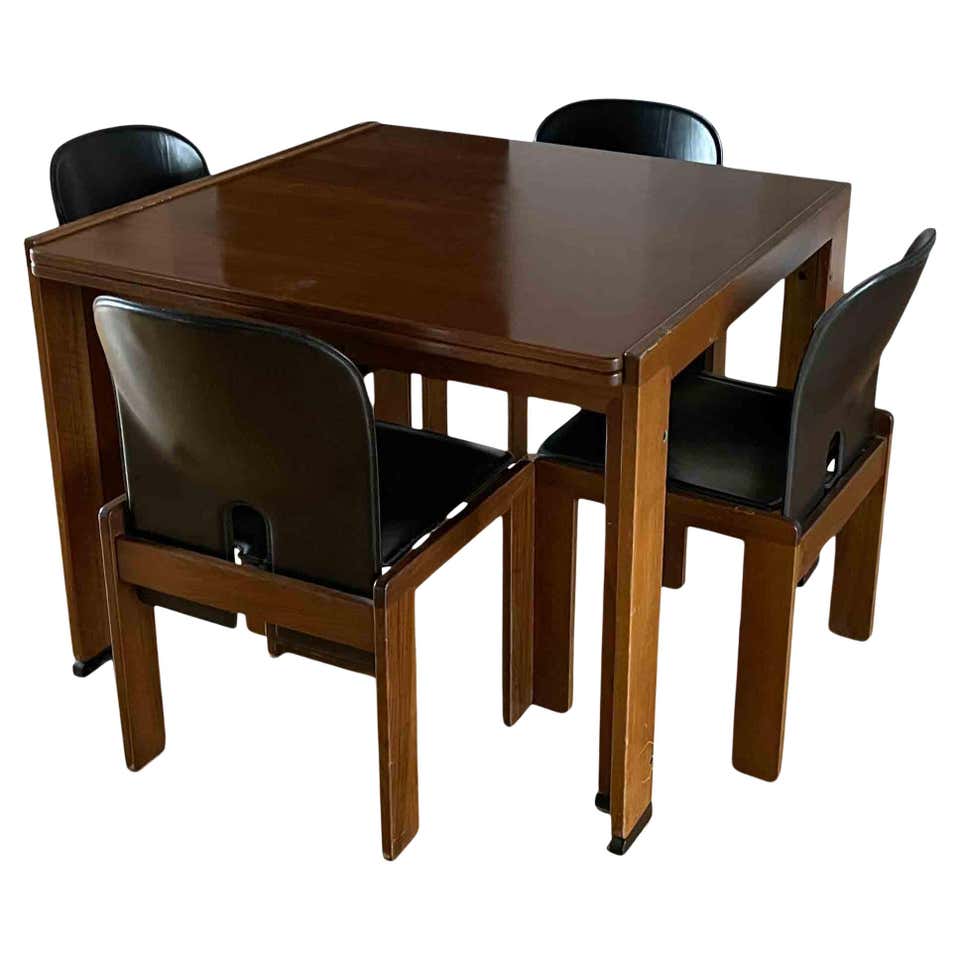 Afra and Tobia Scarpa 'Africa' Dining Set For Sale at 1stDibs