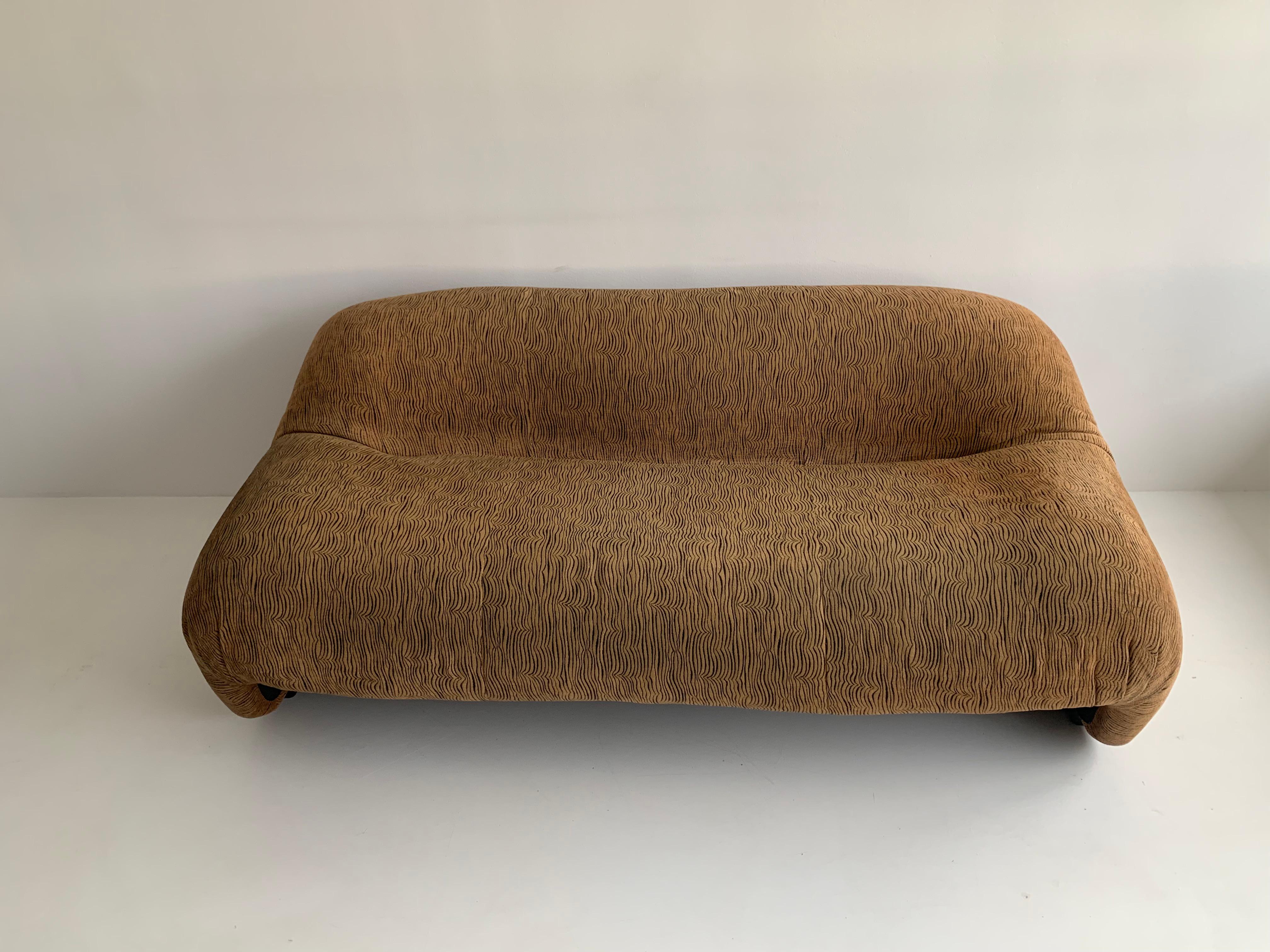 Afra & Tobia Scarpa ‘Bonanza’ love seat sofa for C&B Italia, 1969  For Sale 2