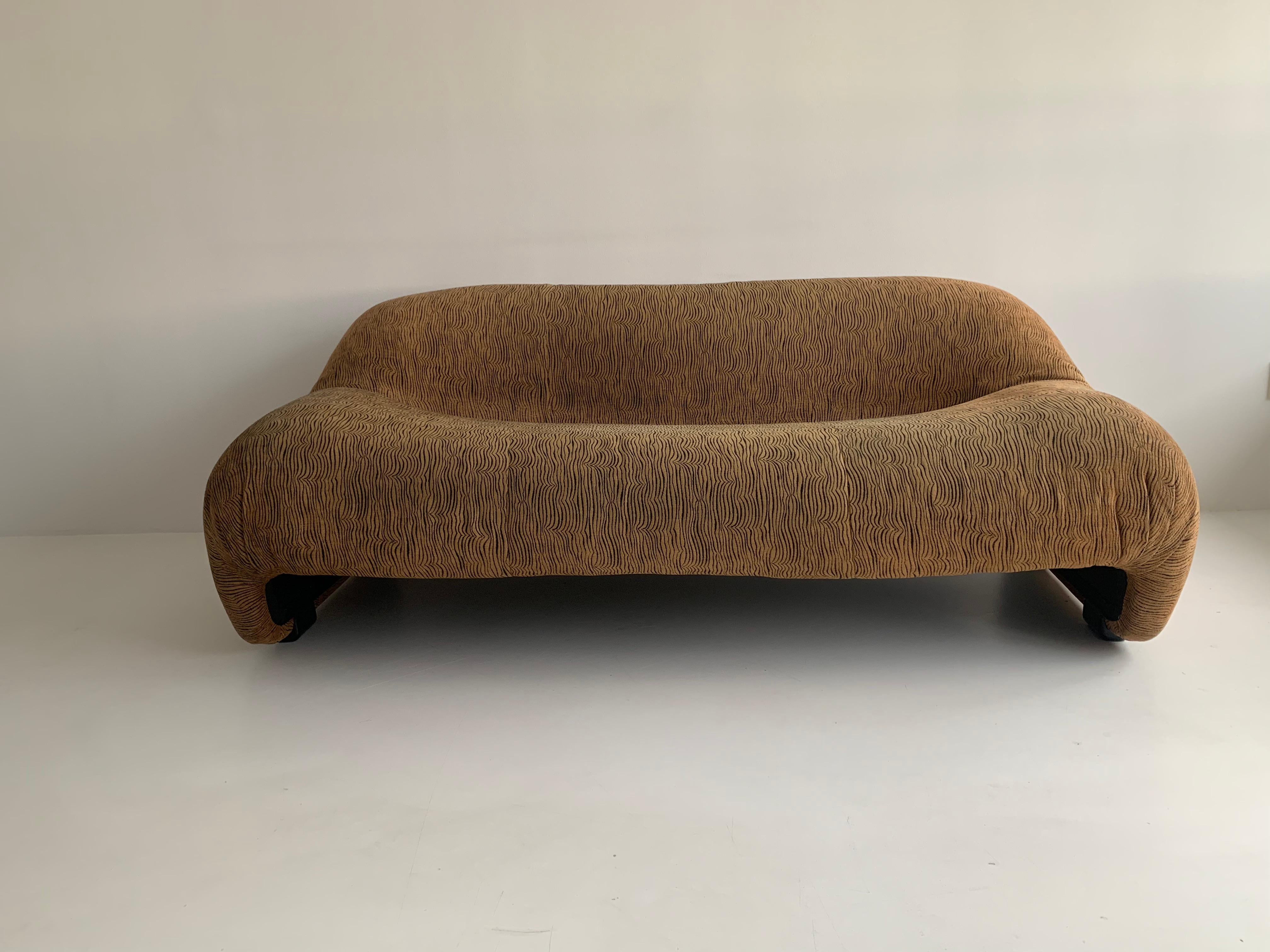 Afra & Tobia Scarpa ‘Bonanza’ love seat sofa for C&B Italia, 1969  For Sale 4