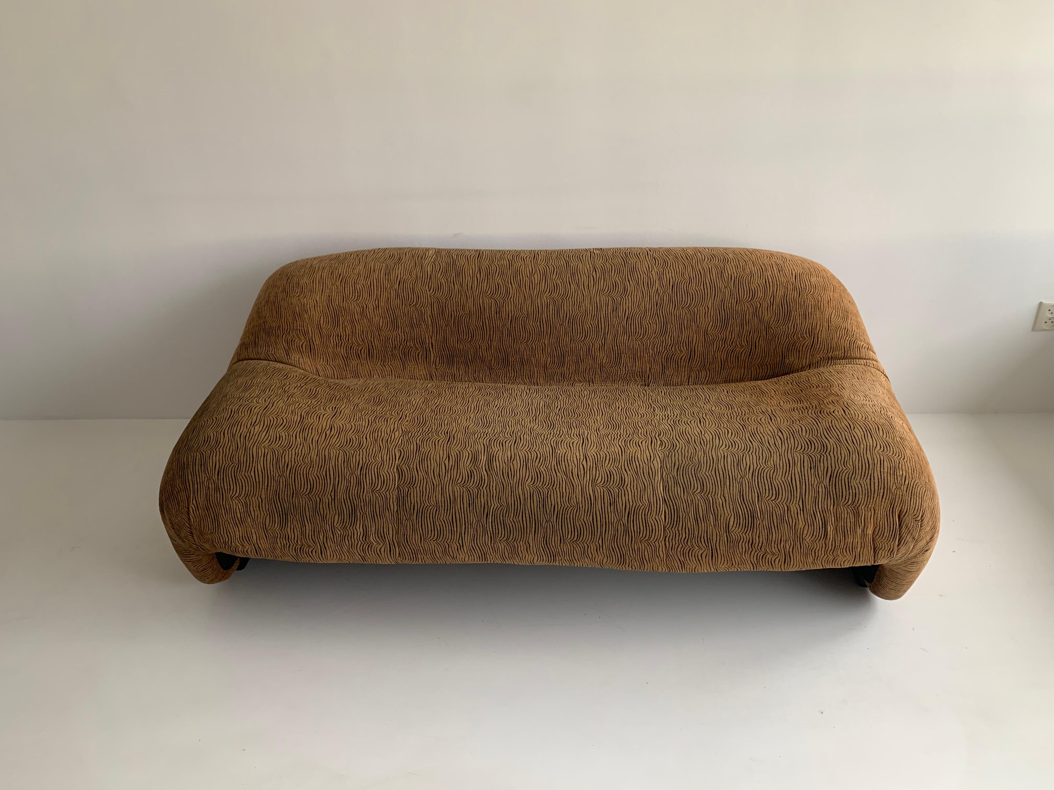 Afra & Tobia Scarpa ‘Bonanza’ love seat sofa for C&B Italia, 1969  For Sale 8