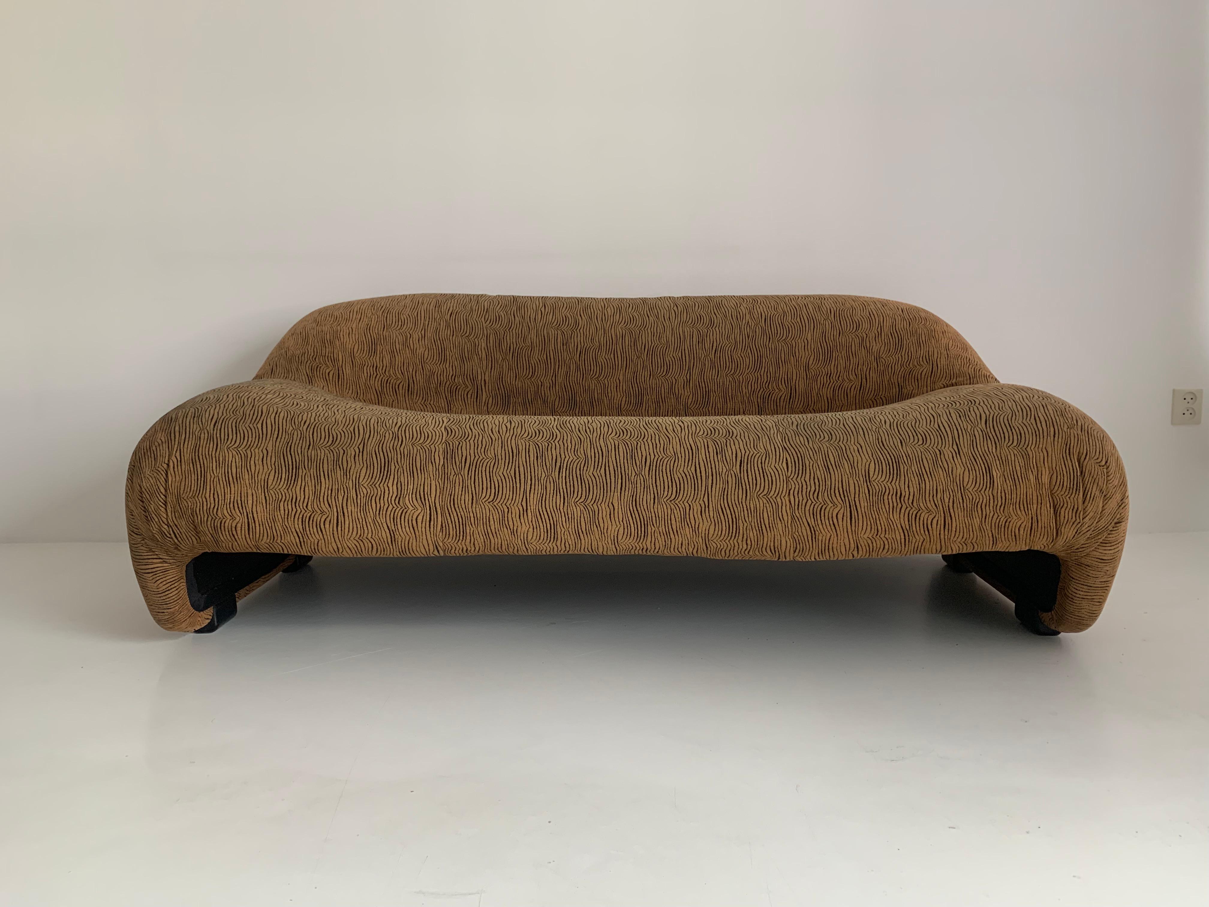 Rare sofa by Afra & Tobia Scarpa ‘Bonanza’ love seat sofa for C&B Italia, 1969