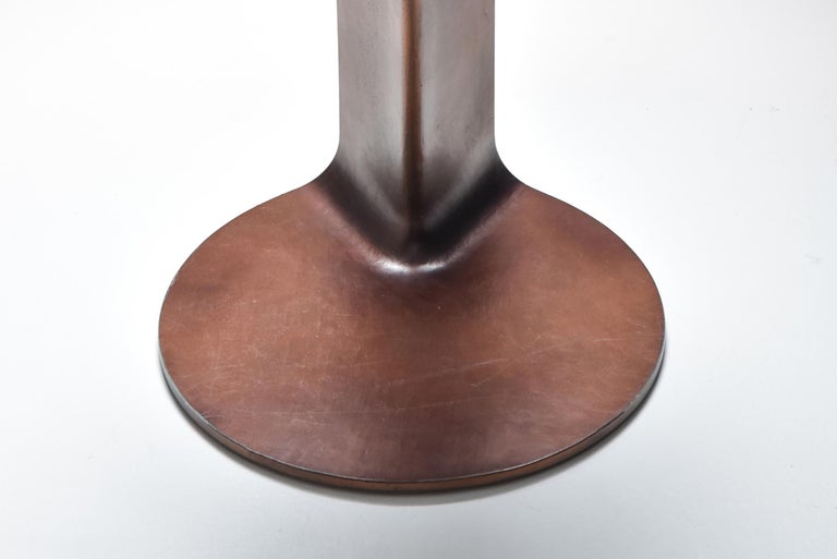 Afra & Tobia Scarpa Bronze Table TL59 For Sale 2