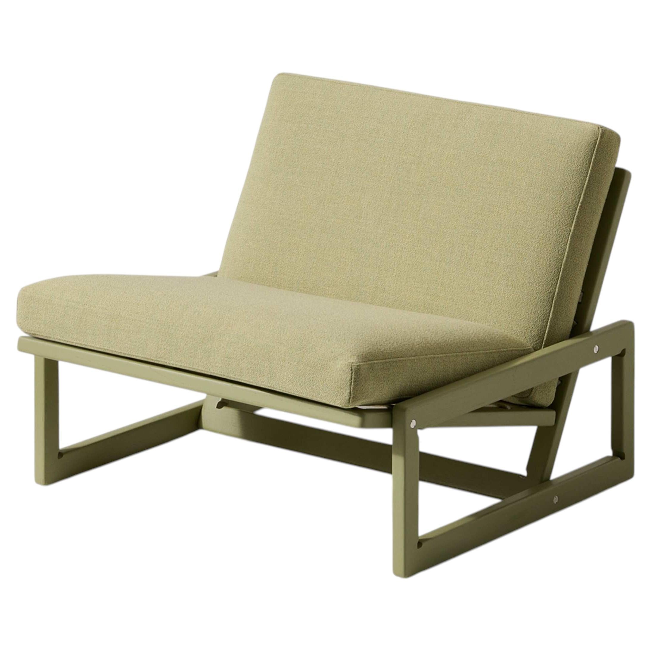 Afra & Tobia Scarpa 'Carlotta' Fauteuil d'extérieur en vert pour Cassina Italian Design