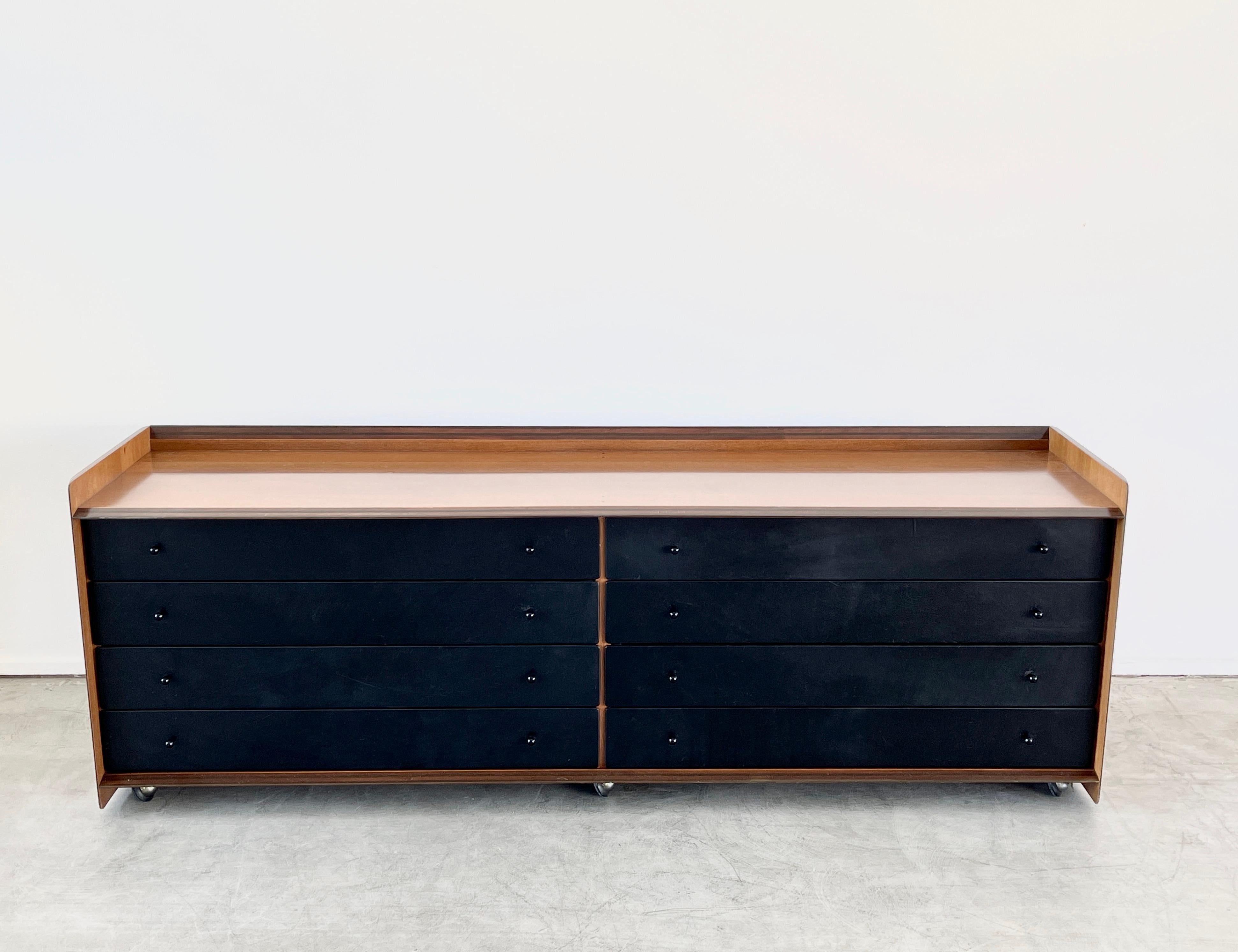 Italian Afra & Tobia Scarpa Chest of Drawers