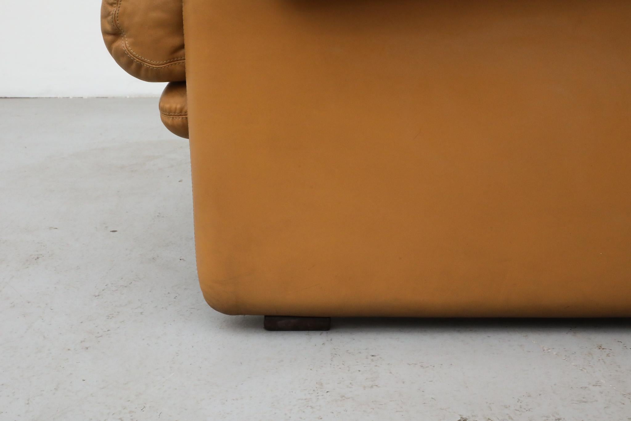 Afra & Tobia Scarpa 'Coronado' Butterscotch-Leder-Sessel, 1966 im Angebot 11