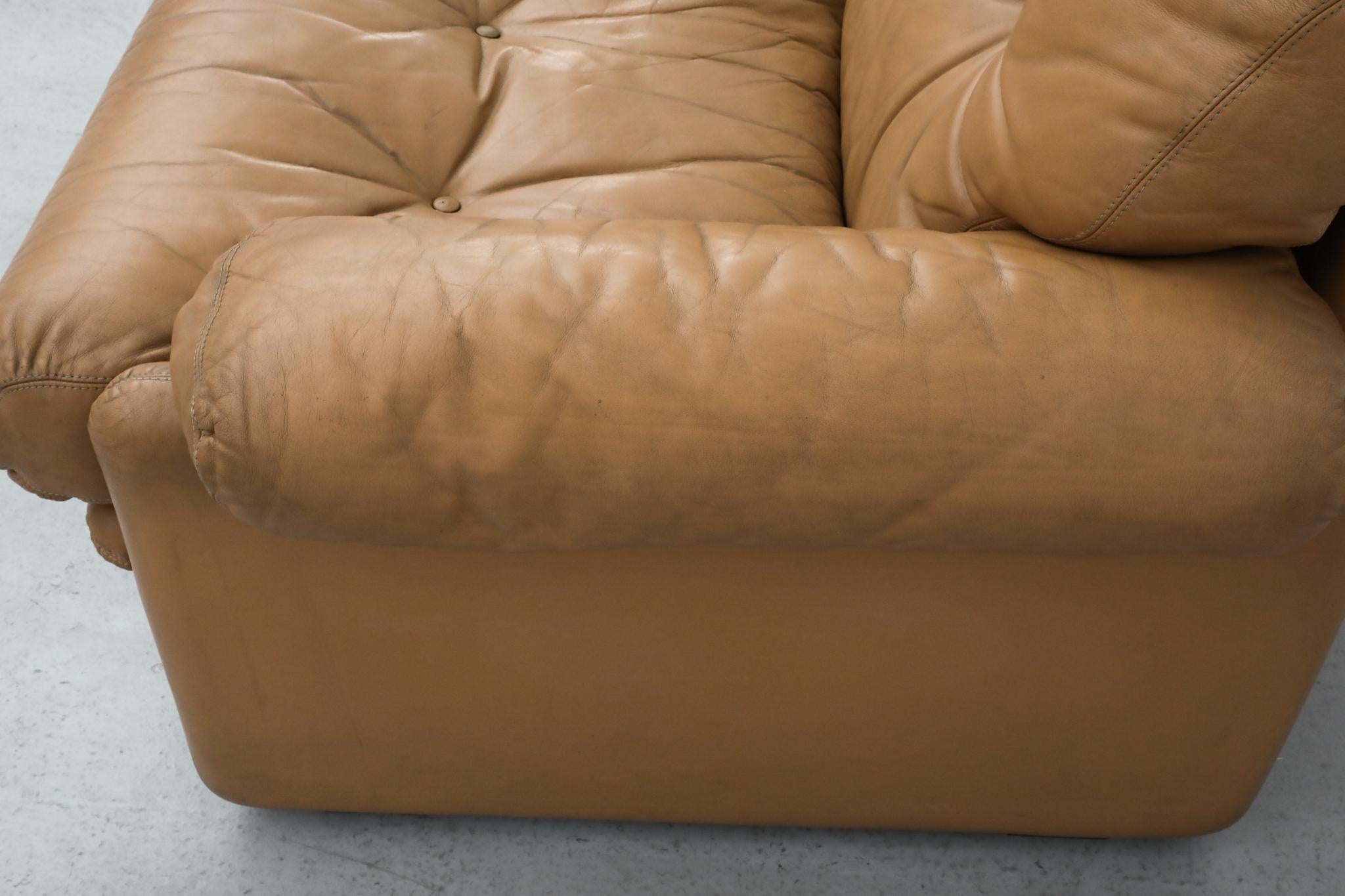 Afra & Tobia Scarpa 'Coronado' Loveseat for B&B Italia, 1966 For Sale 6