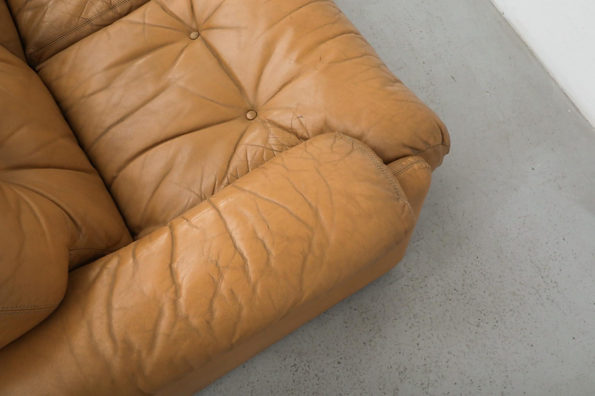Afra & Tobia Scarpa 'Coronado' Loveseat for B&B Italia, 1966 For Sale 11