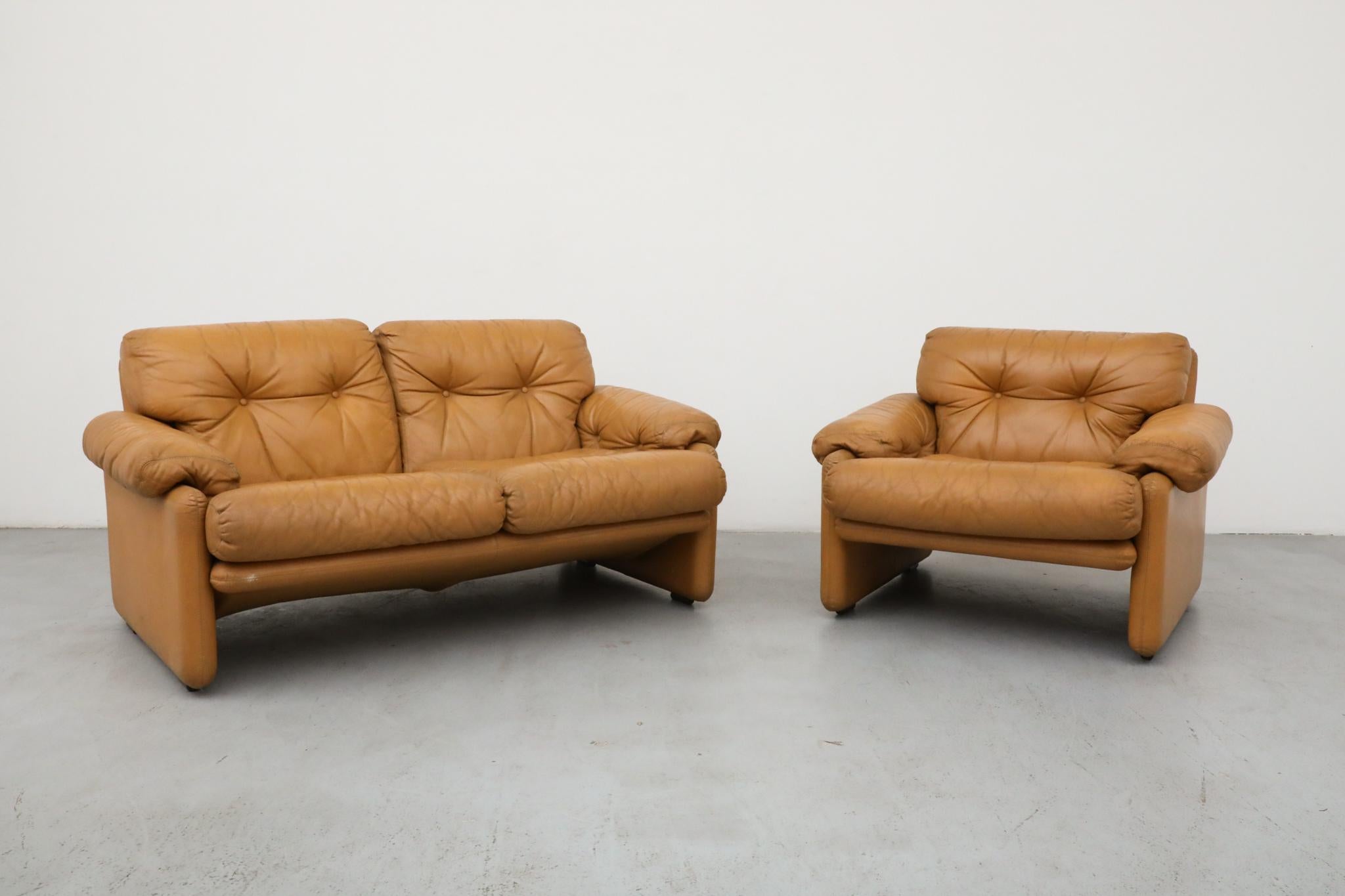 Afra & Tobia Scarpa 'Coronado' Loveseat for B&B Italia, 1966 For Sale 13