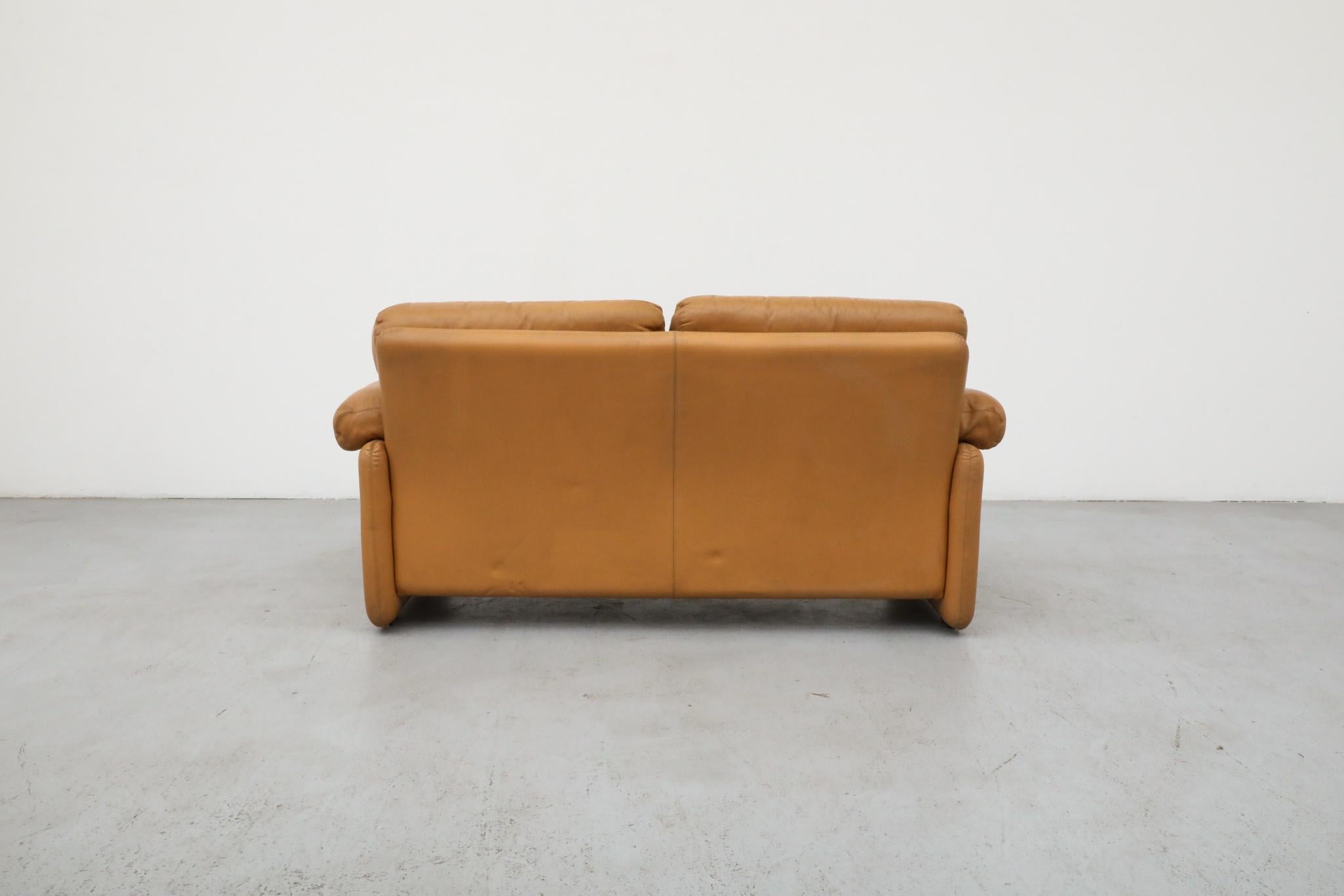 Mid-20th Century Afra & Tobia Scarpa 'Coronado' Loveseat for B&B Italia, 1966 For Sale