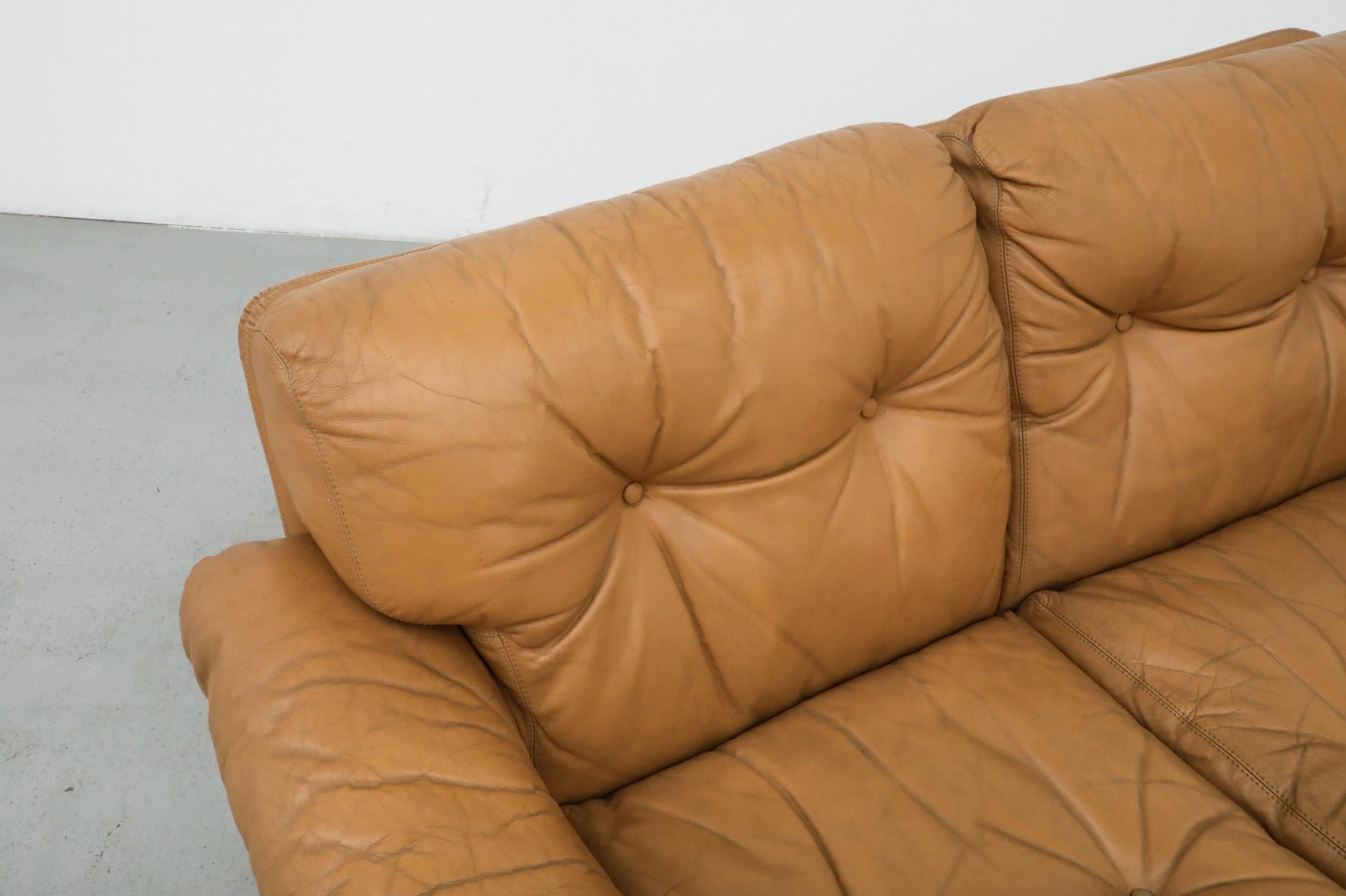 Afra & Tobia Scarpa 'Coronado' Loveseat for B&B Italia, 1966 For Sale 2