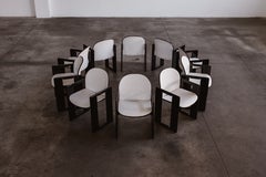 Chaises de salle à manger Dialogo d'Afra & Tobia Scarpa pour B&B Italia, 1973, lot de 10