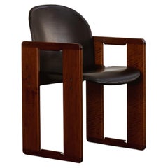 Afra & Tobia Scarpa "Dialogo" Dining Chair for B&B Italia, 1973