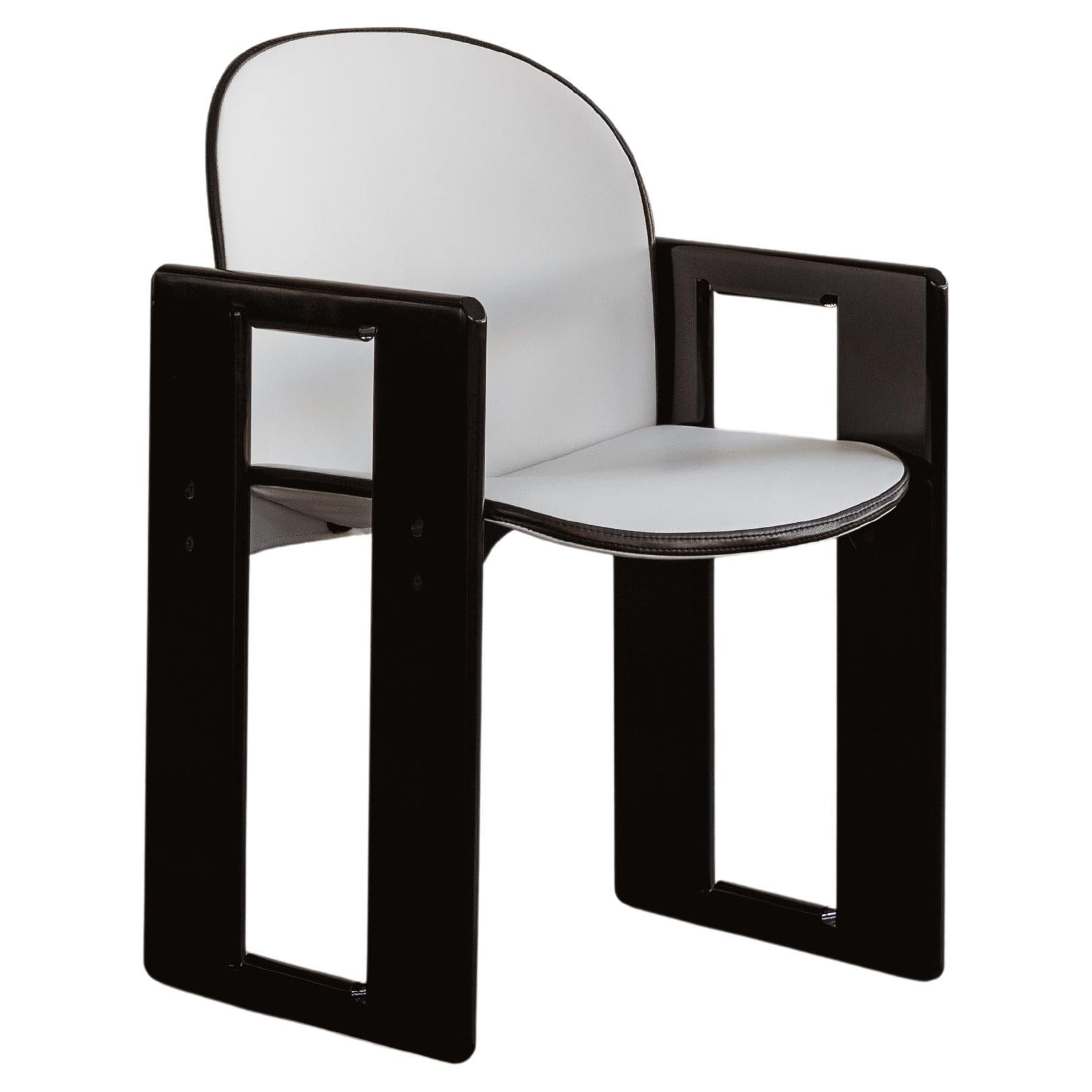 Afra & Tobia Scarpa "Dialogo" Dining Chair for B&B Italia, 1973