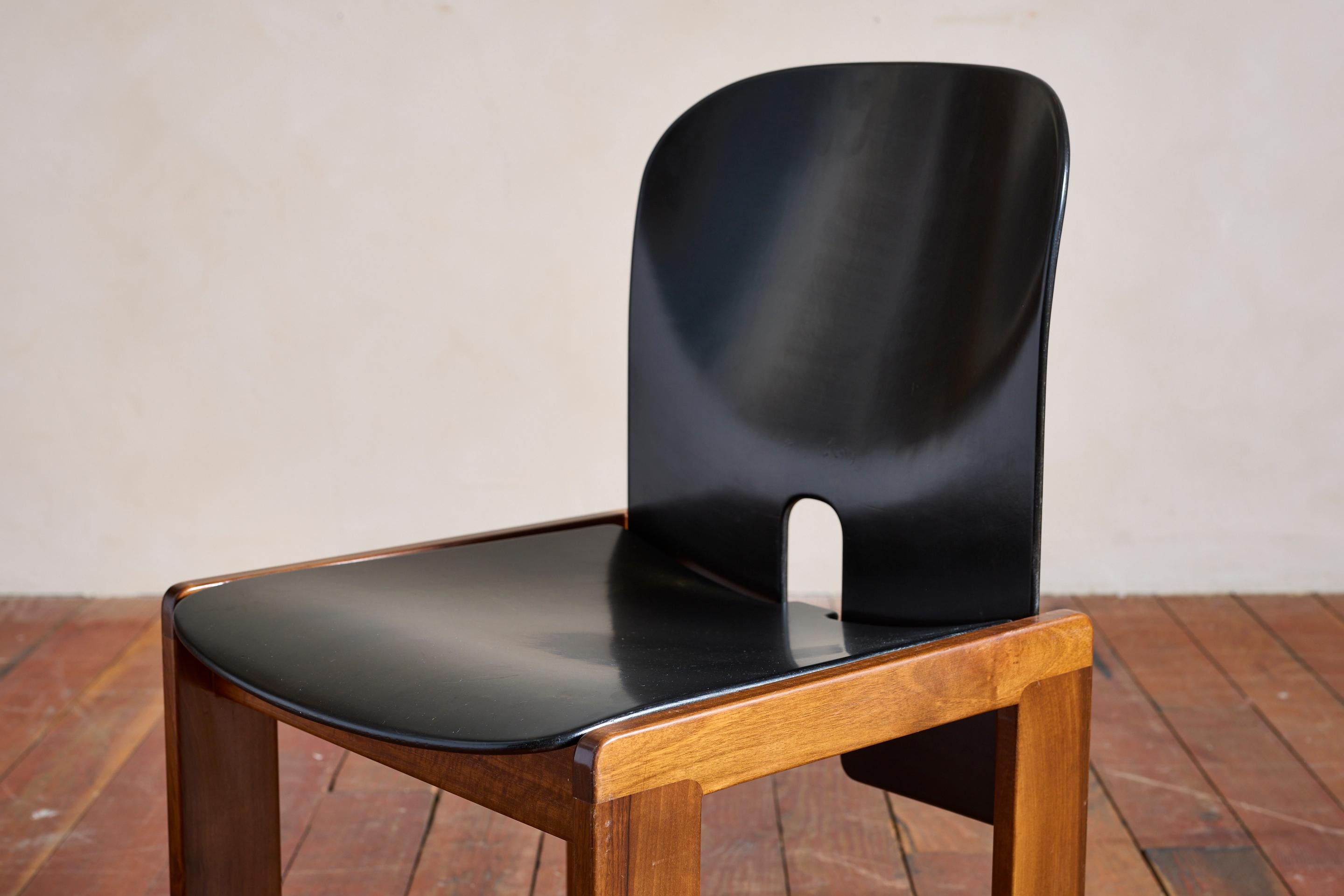 Chaises de salle à manger Afra & Tobia Scarpa - Lot de 6 en vente 12
