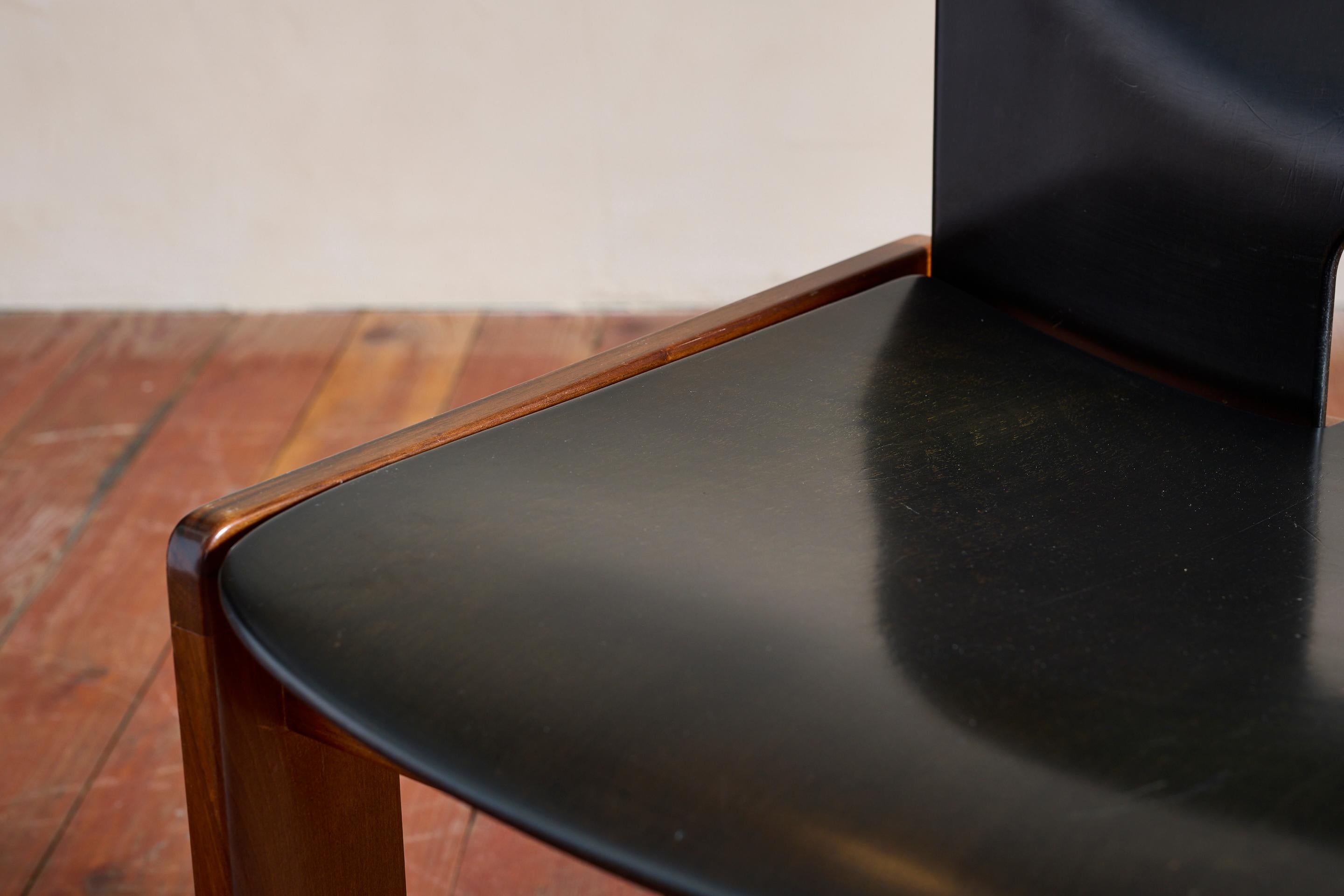 Chaises de salle à manger Afra & Tobia Scarpa - Lot de 6 en vente 13