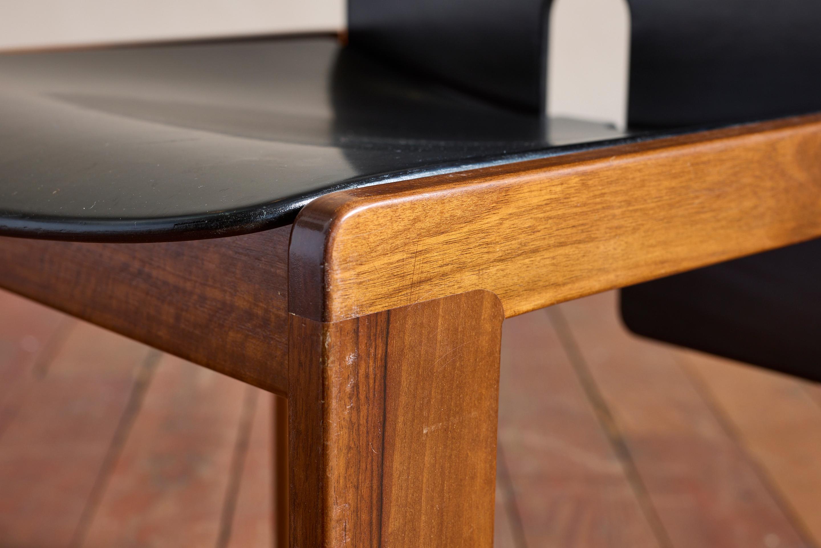 Chaises de salle à manger Afra & Tobia Scarpa - Lot de 6 en vente 2