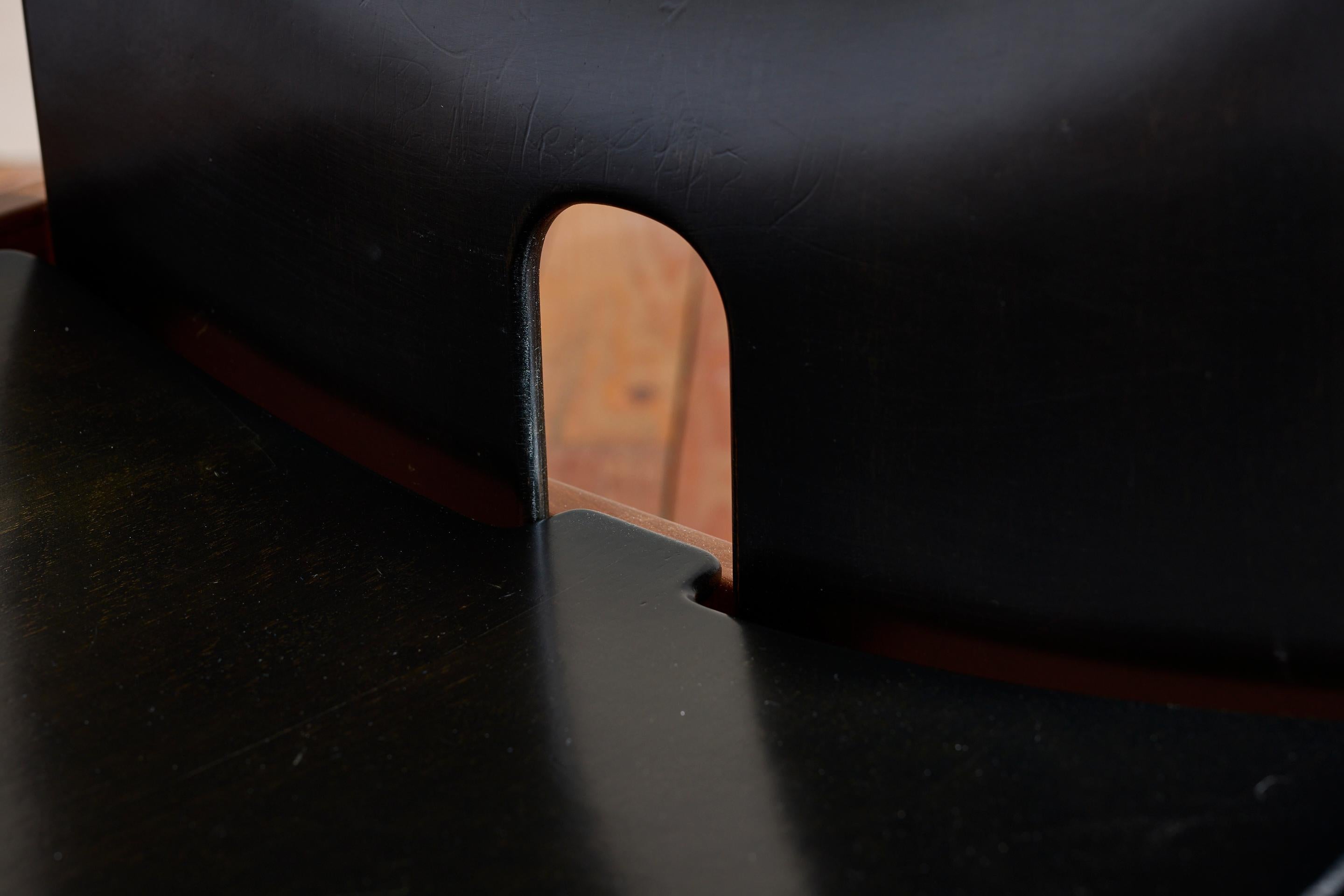 Chaises de salle à manger Afra & Tobia Scarpa - Lot de 6 en vente 3
