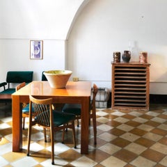 Afra & Tobia Scarpa Dining Table Model 778, Solid Cherry, 1970s Italy